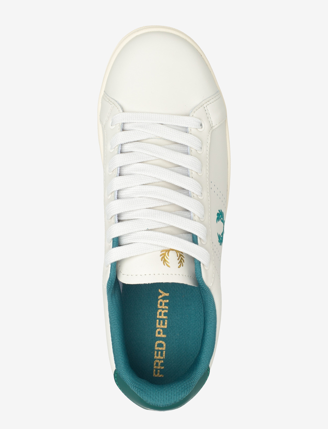 Fred Perry - B721 LEATHER - low tops - porcelain - 3