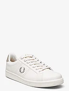 B721 LEATHER - SNW WHT/WARM GRY