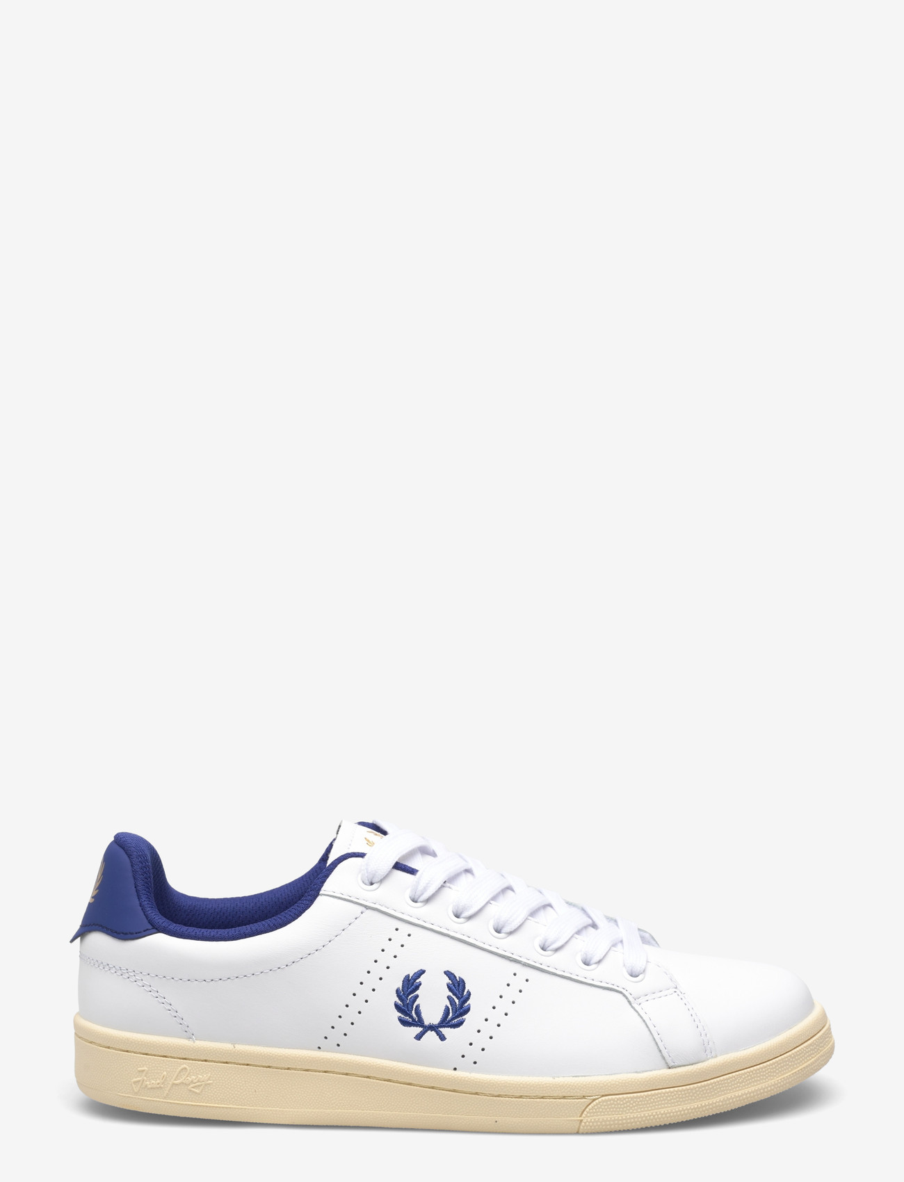 Fred Perry - B721 LEATHER - niedriger schnitt - white - 1