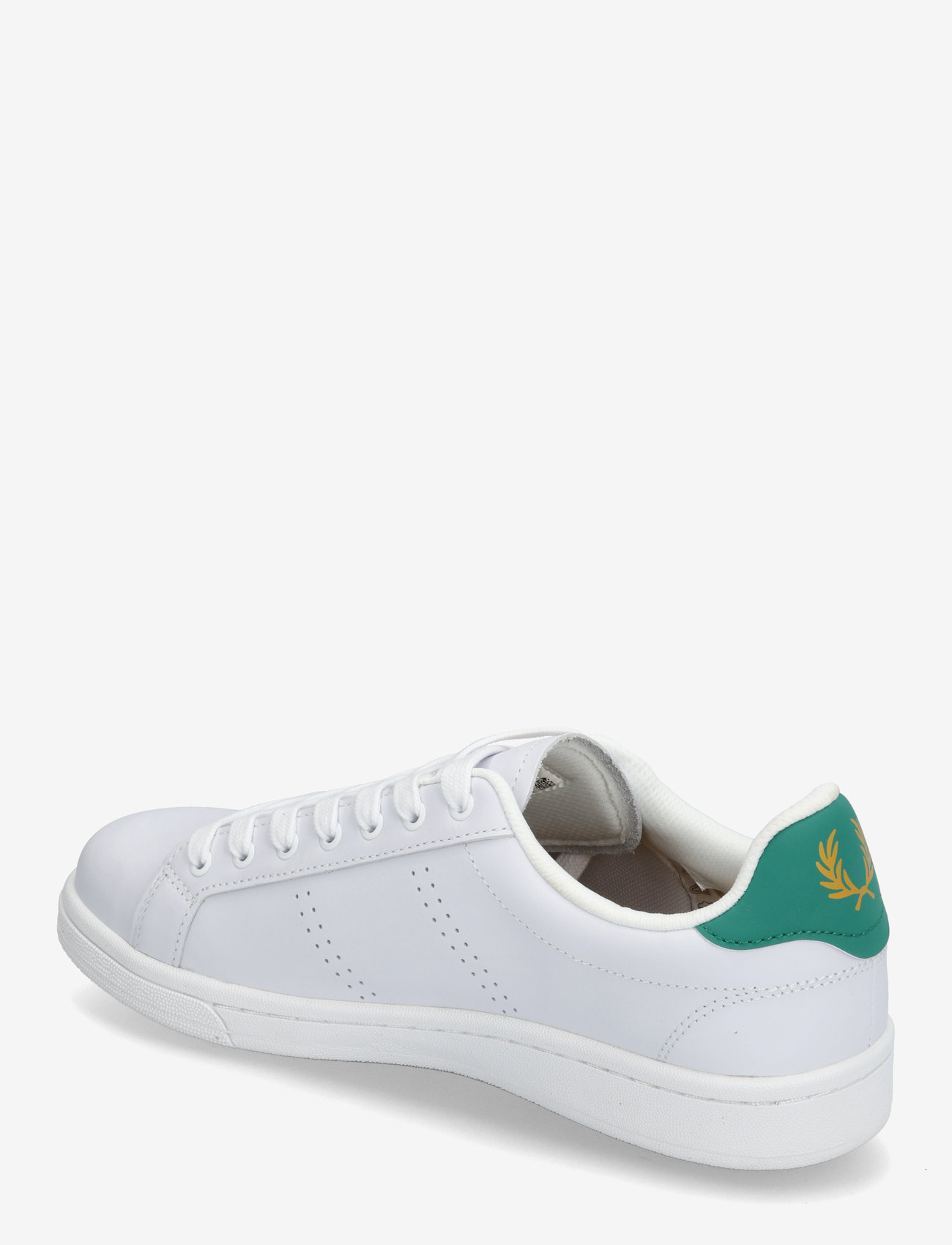 Fred Perry - B721 LEATHER - white - 2