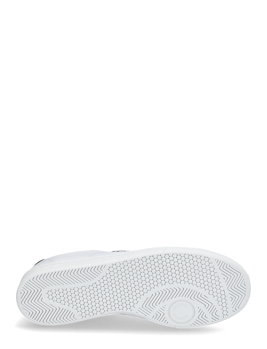 Fred Perry - B721 LEATHER - low-top sneaker - white/navy - 4