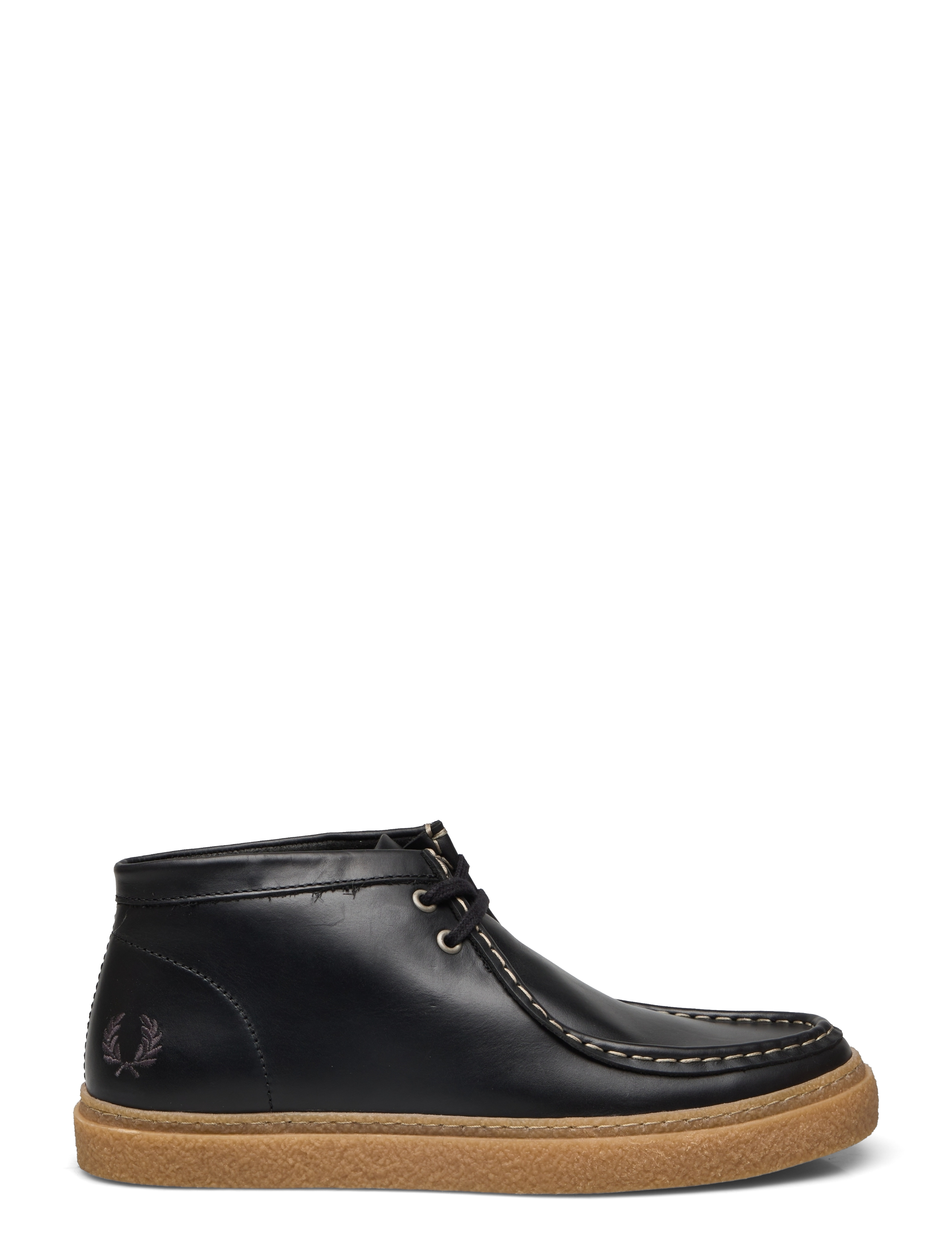 Fred Perry - DAWSON MID OIL PULL UP LTHR - black - 1
