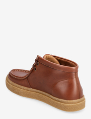 Fred Perry - DAWSON MID OIL PULL UP LTHR - hohe sneakers - whisky brown - 2