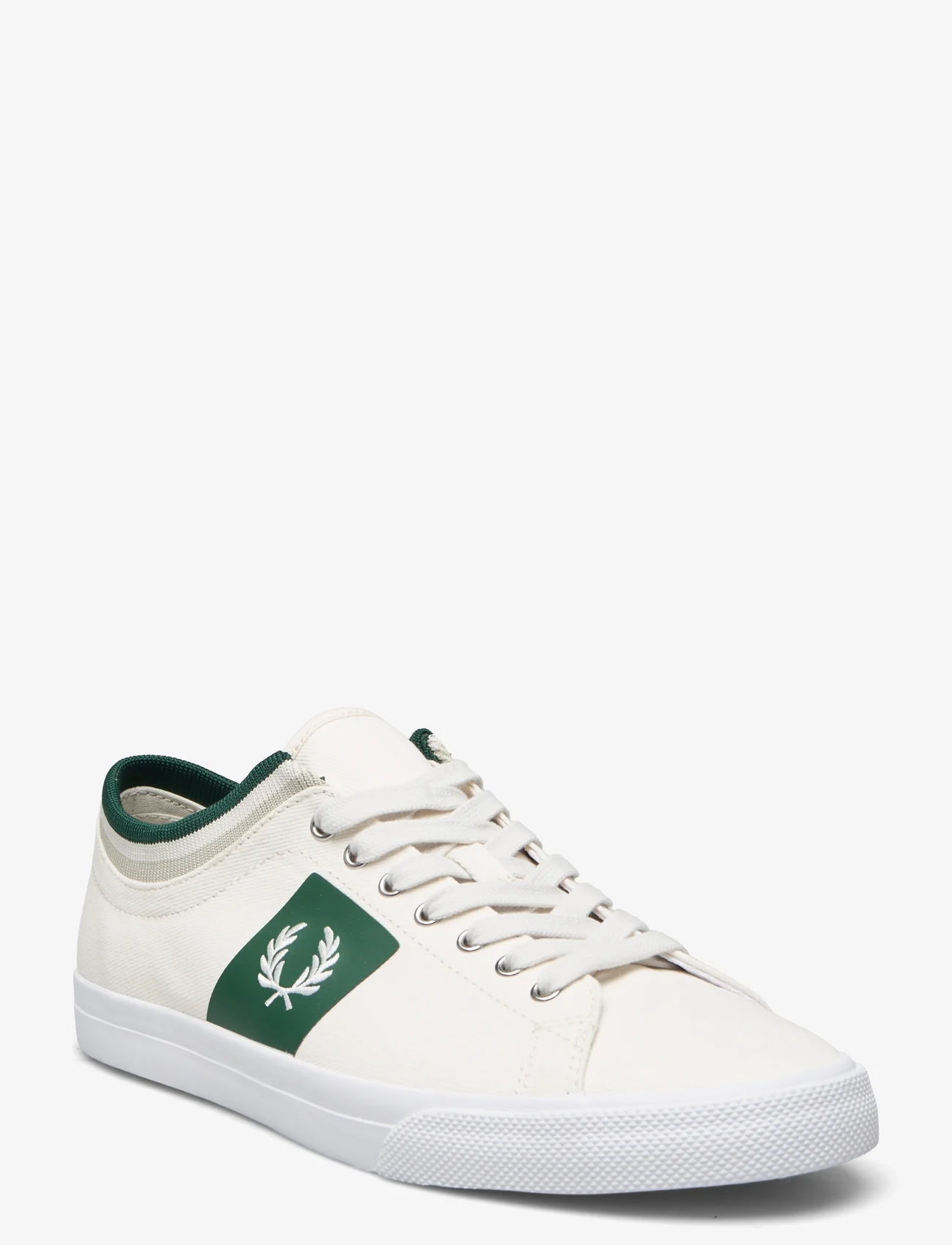 Fred Perry - UNDERS TIP CUFF TWILL - lave sneakers - porcelain - 0