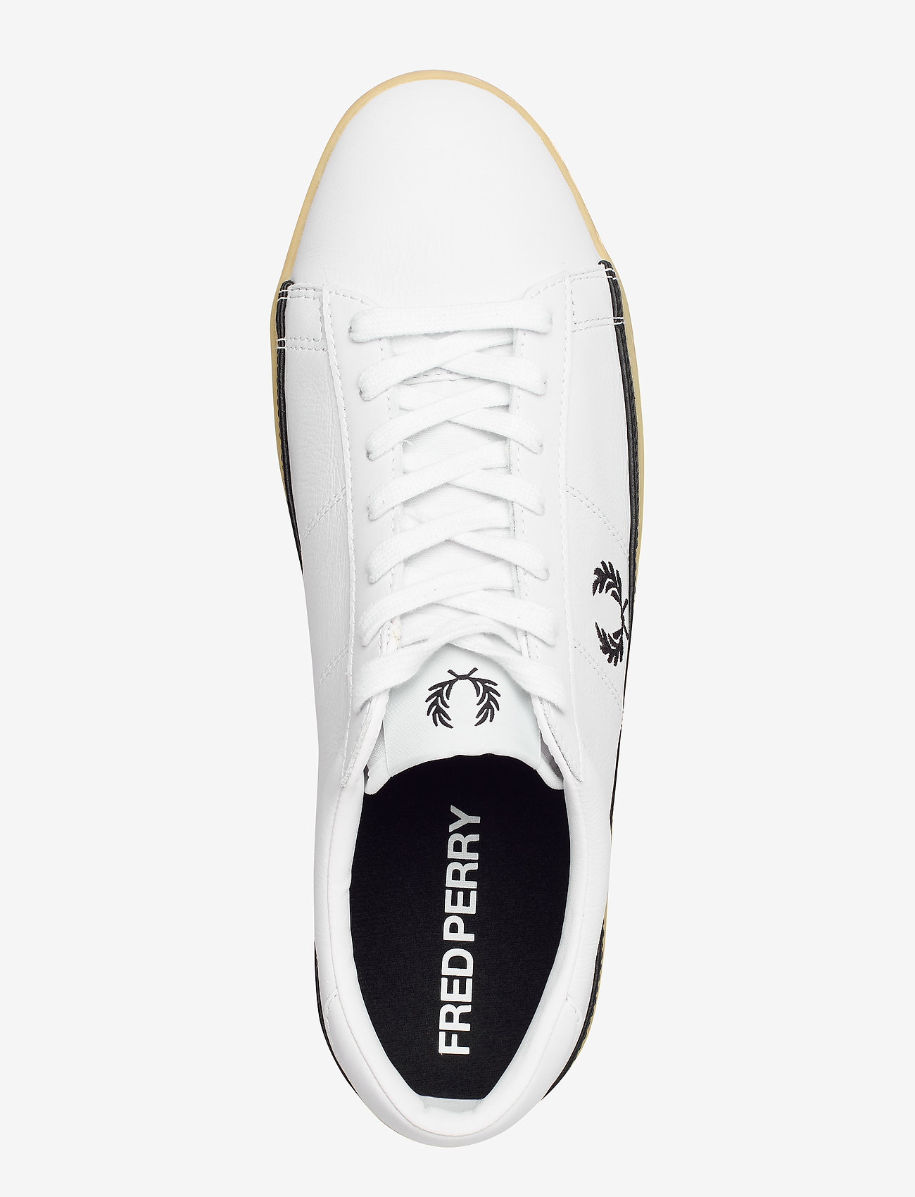 Fred Perry - SPENCER LEATHER - white - 3