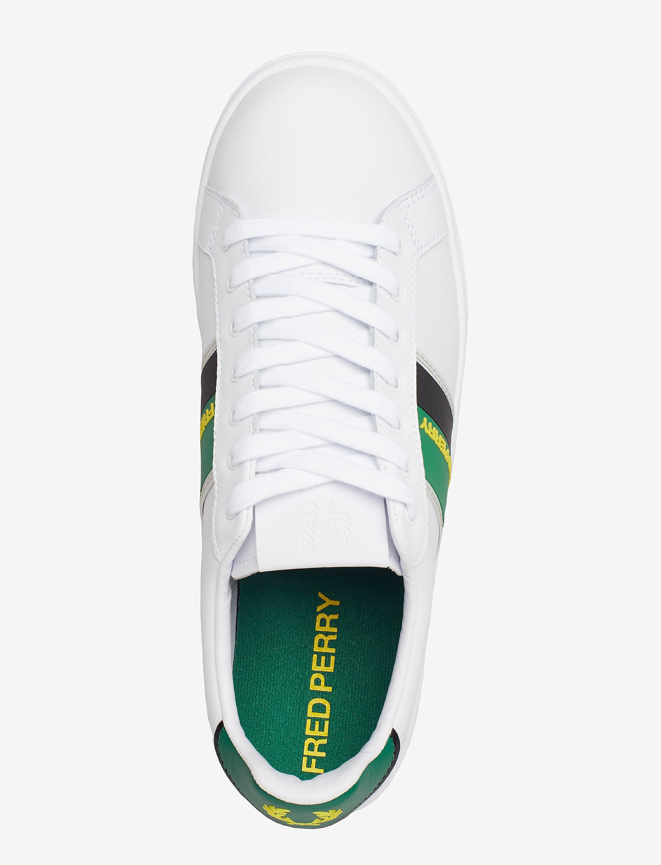 Fred Perry - B721 Two Tone Brand. - white - 3