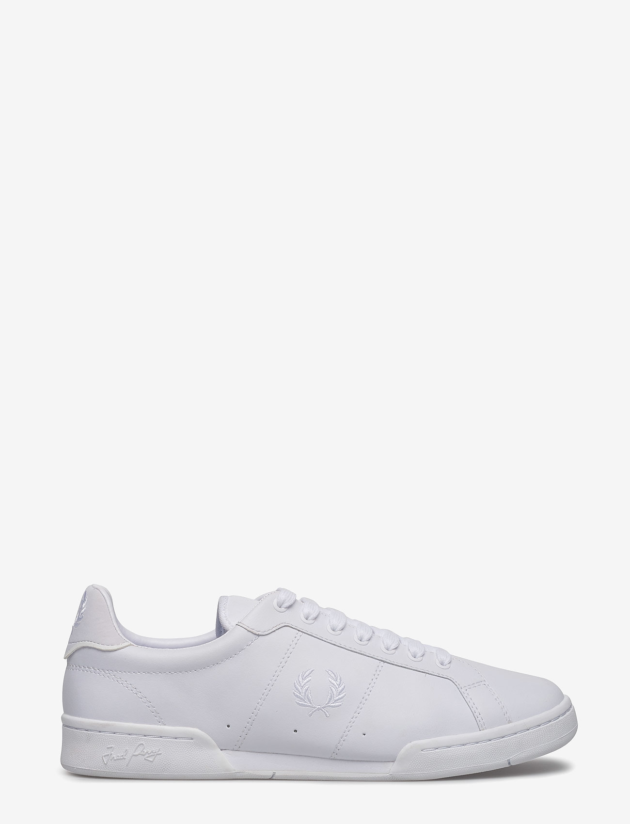 Fred Perry - B7222 LEATHER - white/white - 2