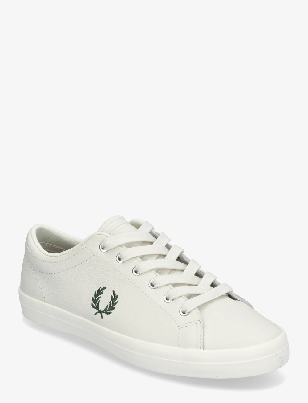 Fred Perry - BASELINE LEATHER - låga sneakers - light ecru - 0