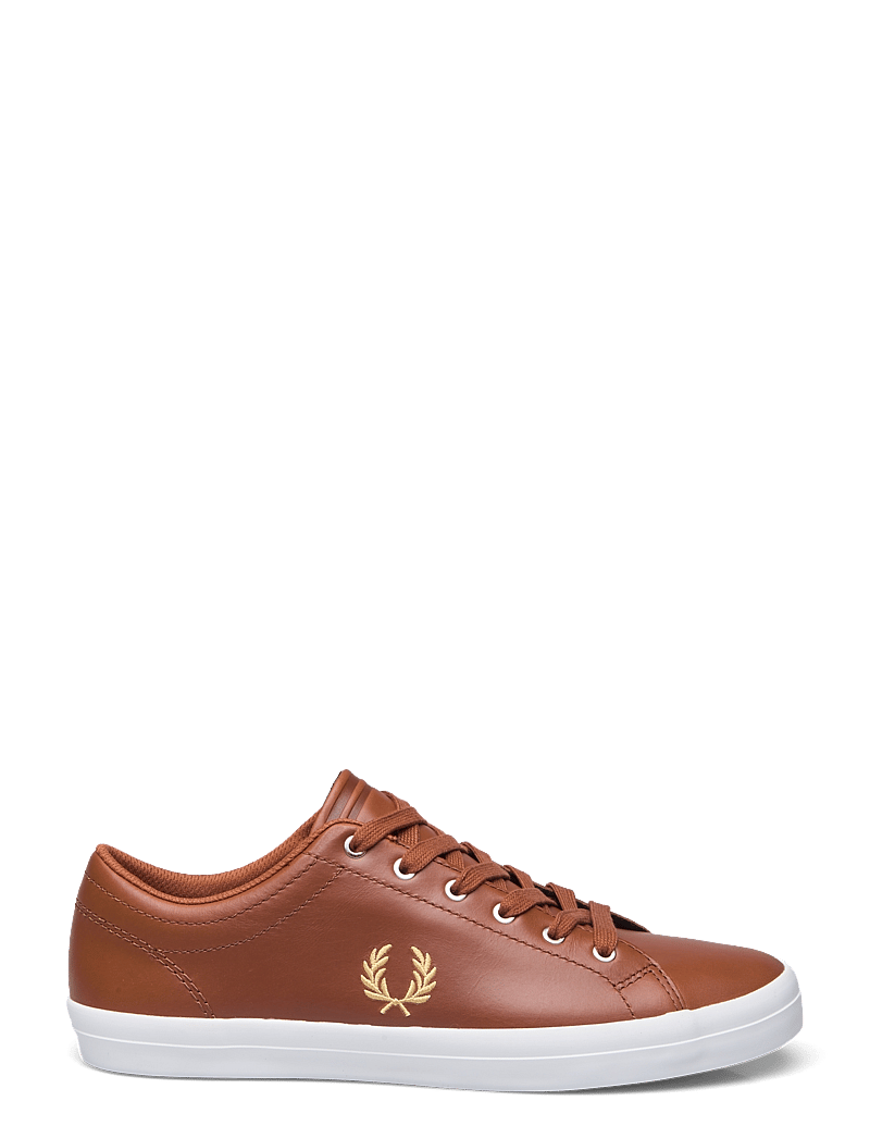 Fred Perry - BASELINE LEATHER - låga sneakers - tan/champagne - 1