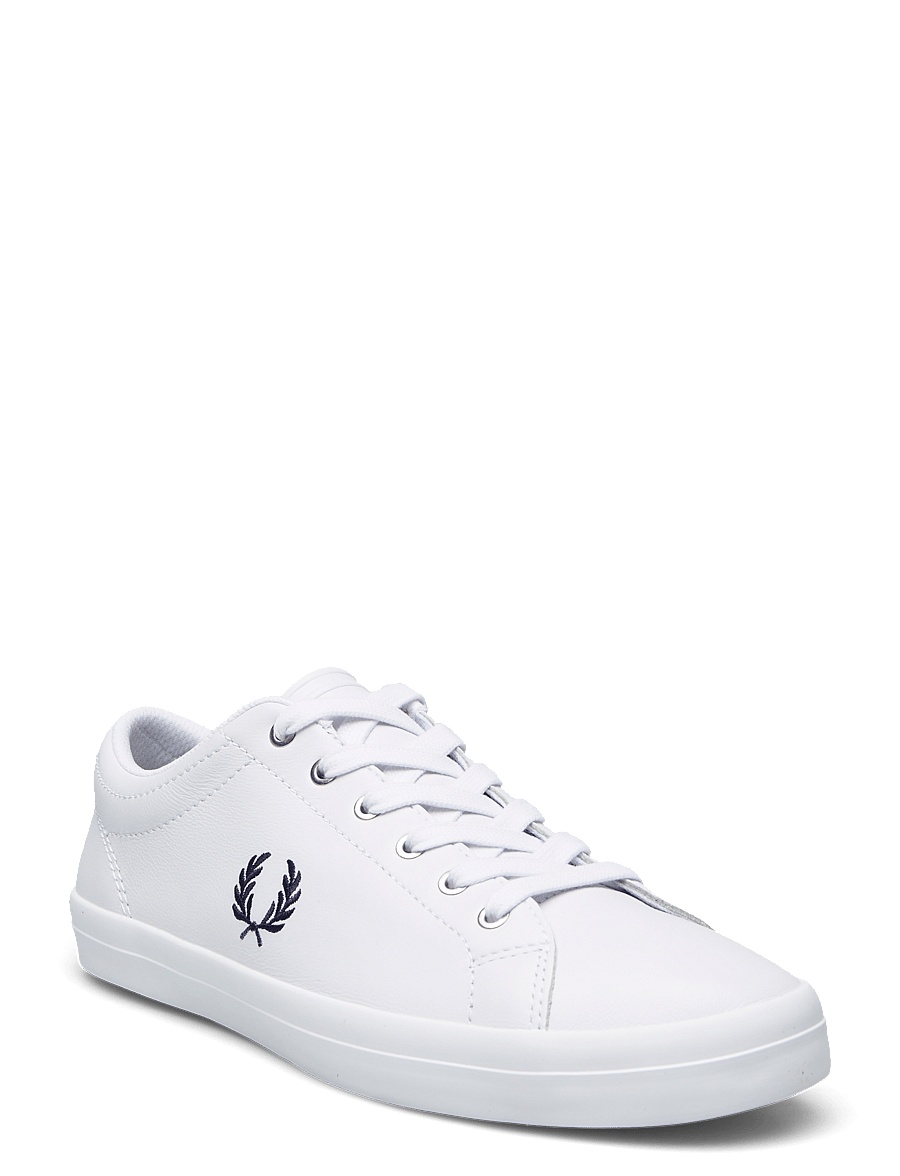 Fred Perry - BASELINE LEATHER - låga sneakers - white/navy - 0