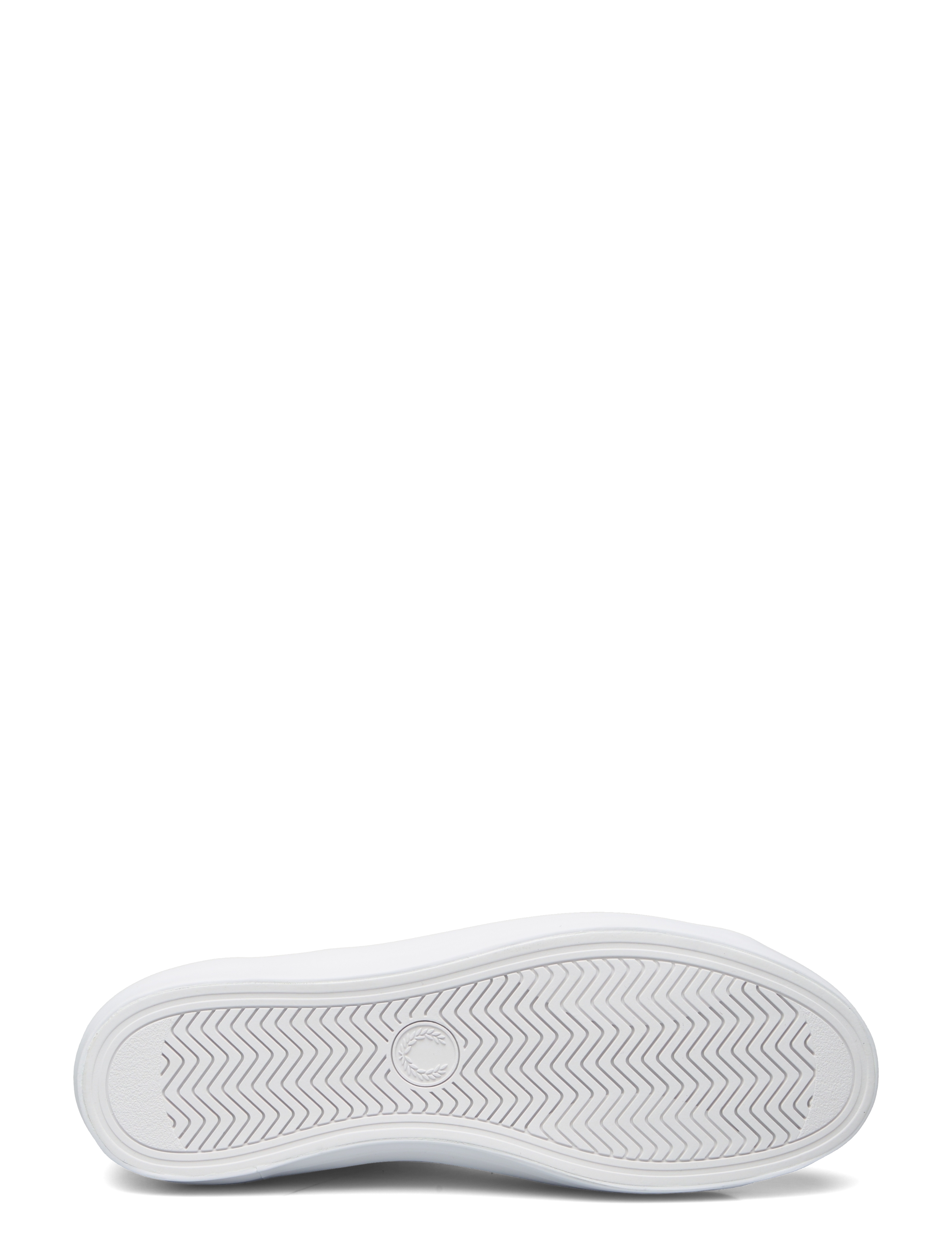 Fred Perry - BASELINE LEATHER - men - white/navy - 4