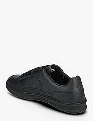 Fred Perry - B440 TEXTURED LEATHER - låga sneakers - black/anchorgrey - 2
