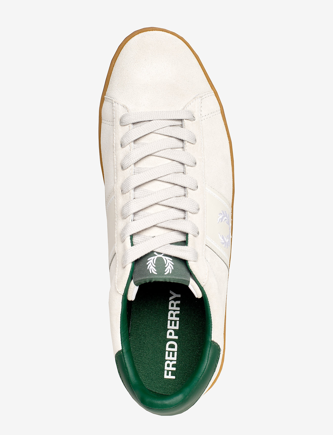 Fred Perry - SPENCER SUEDE - white - 3
