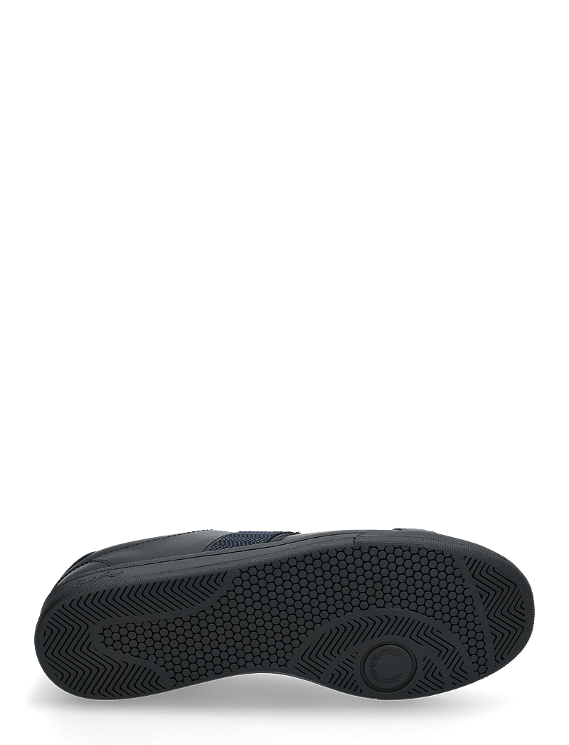 Fred Perry - B721 LTHR/TAPE DETAIL - madala säärega tossud - black - 4