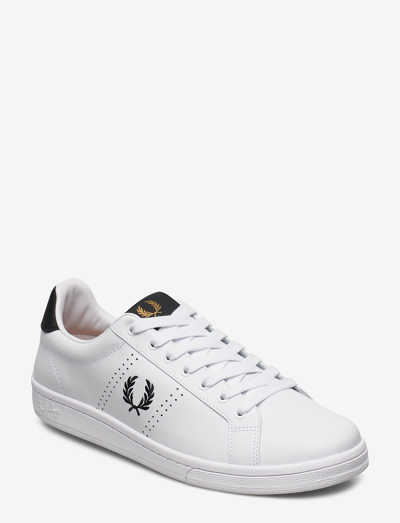 Fred Perry - B721 LEATHER - white - 0
