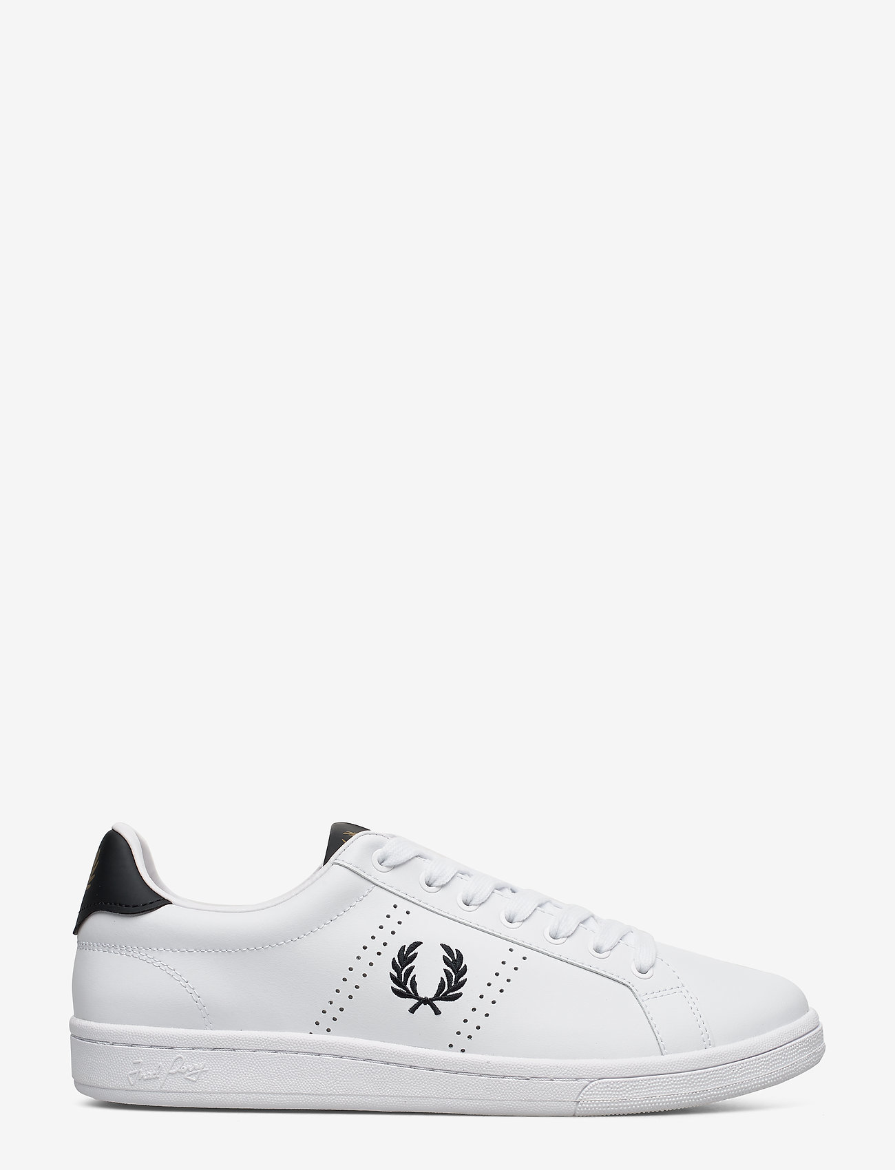 Fred Perry - B721 LEATHER - white - 1