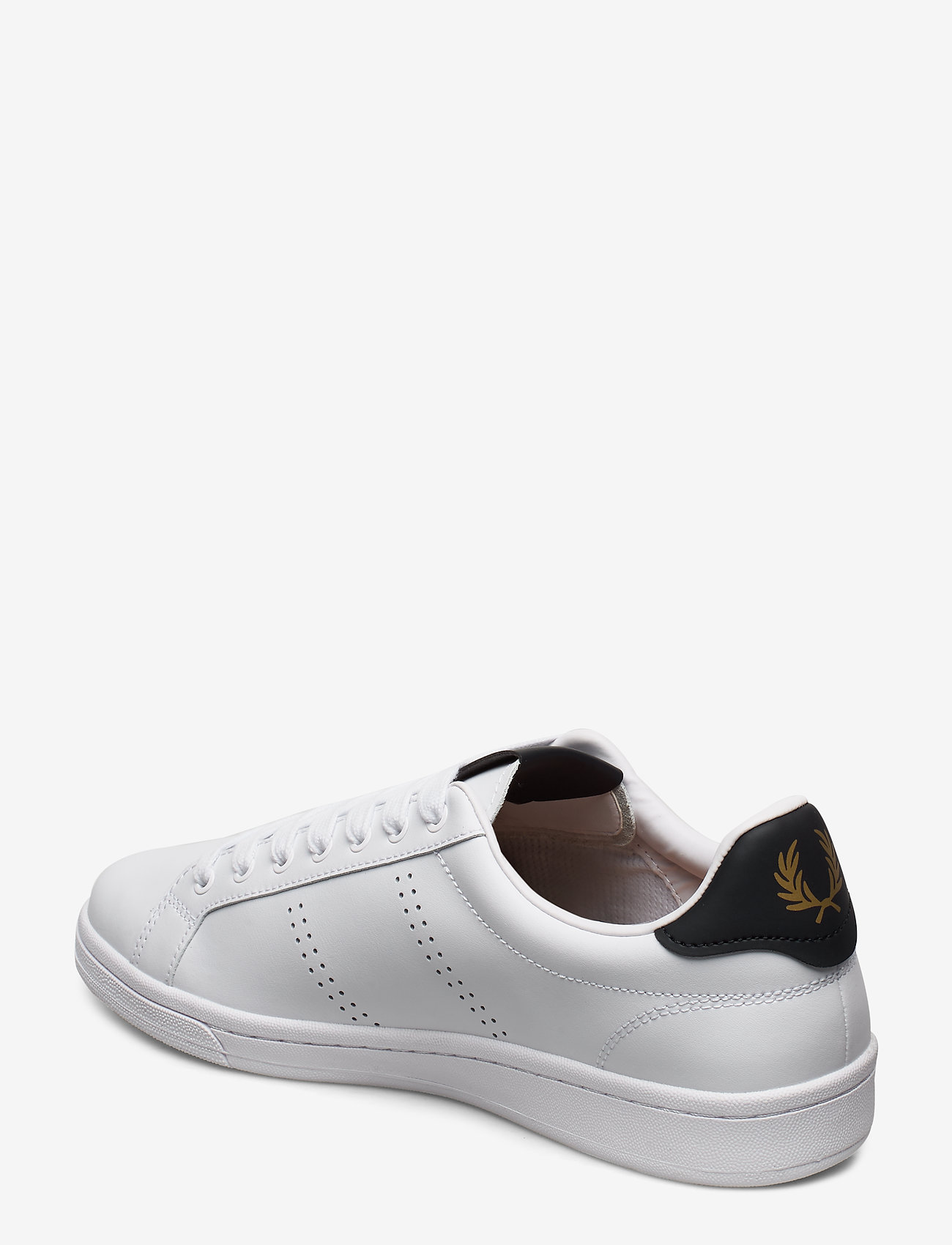 Fred Perry - B721 LEATHER - white - 2
