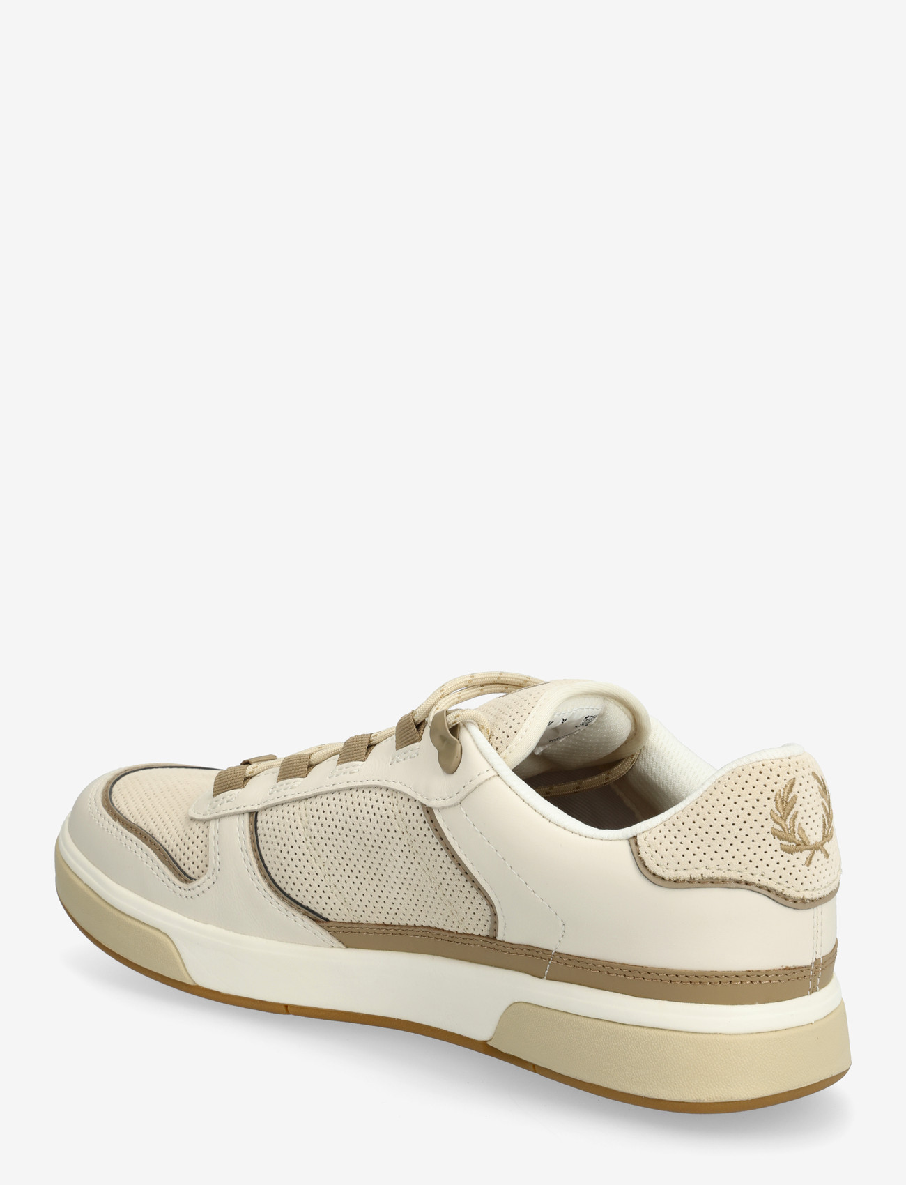 Fred Perry - B300 PERF SUEDE/LTHR - ecru/warm stone - 2