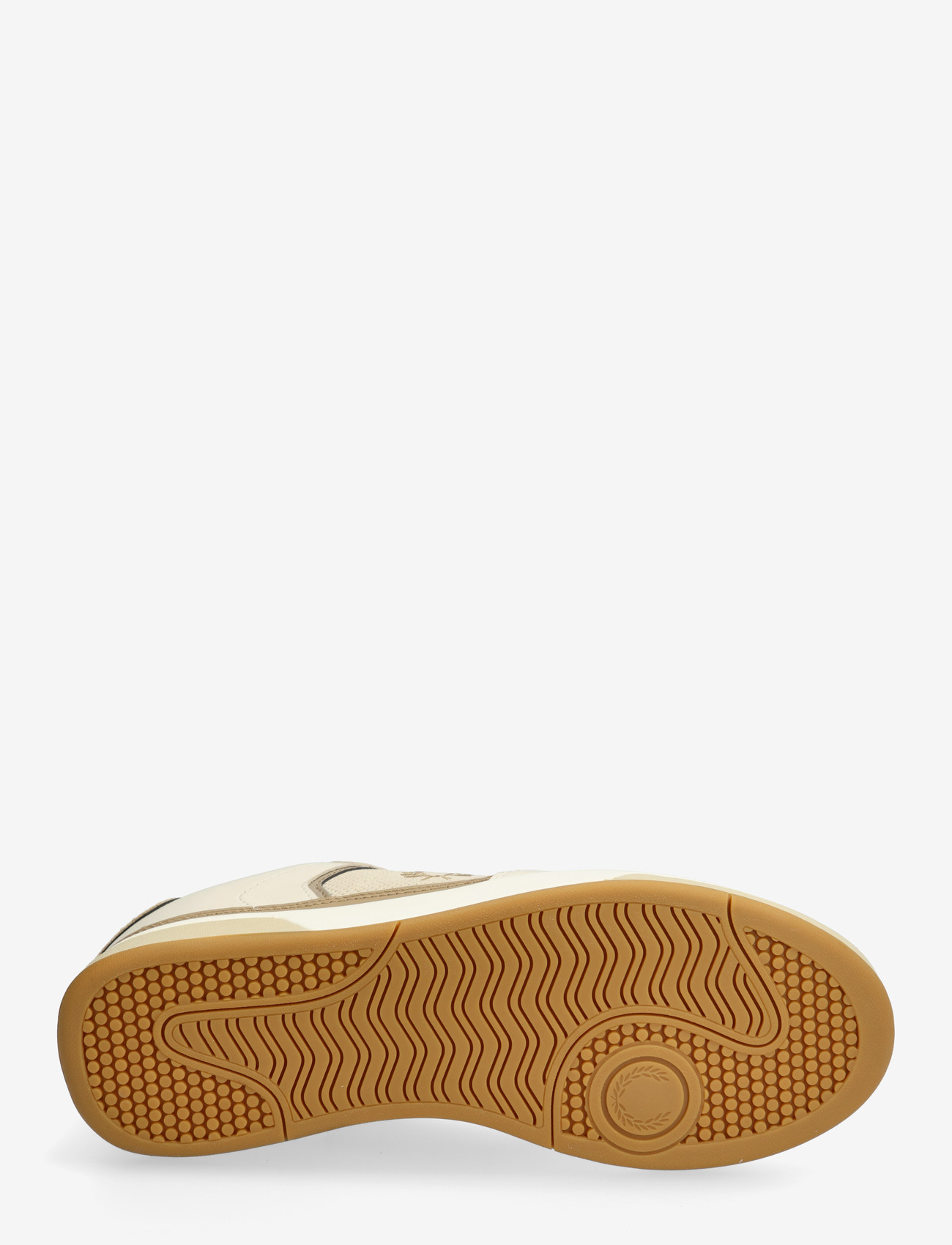 Fred Perry - B300 PERF SUEDE/LTHR - ecru/warm stone - 4
