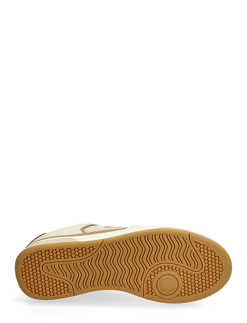 Fred Perry - B300 PERF SUEDE/LTHR - laisvalaikio batai žemu aulu - ecru/warm stone - 4