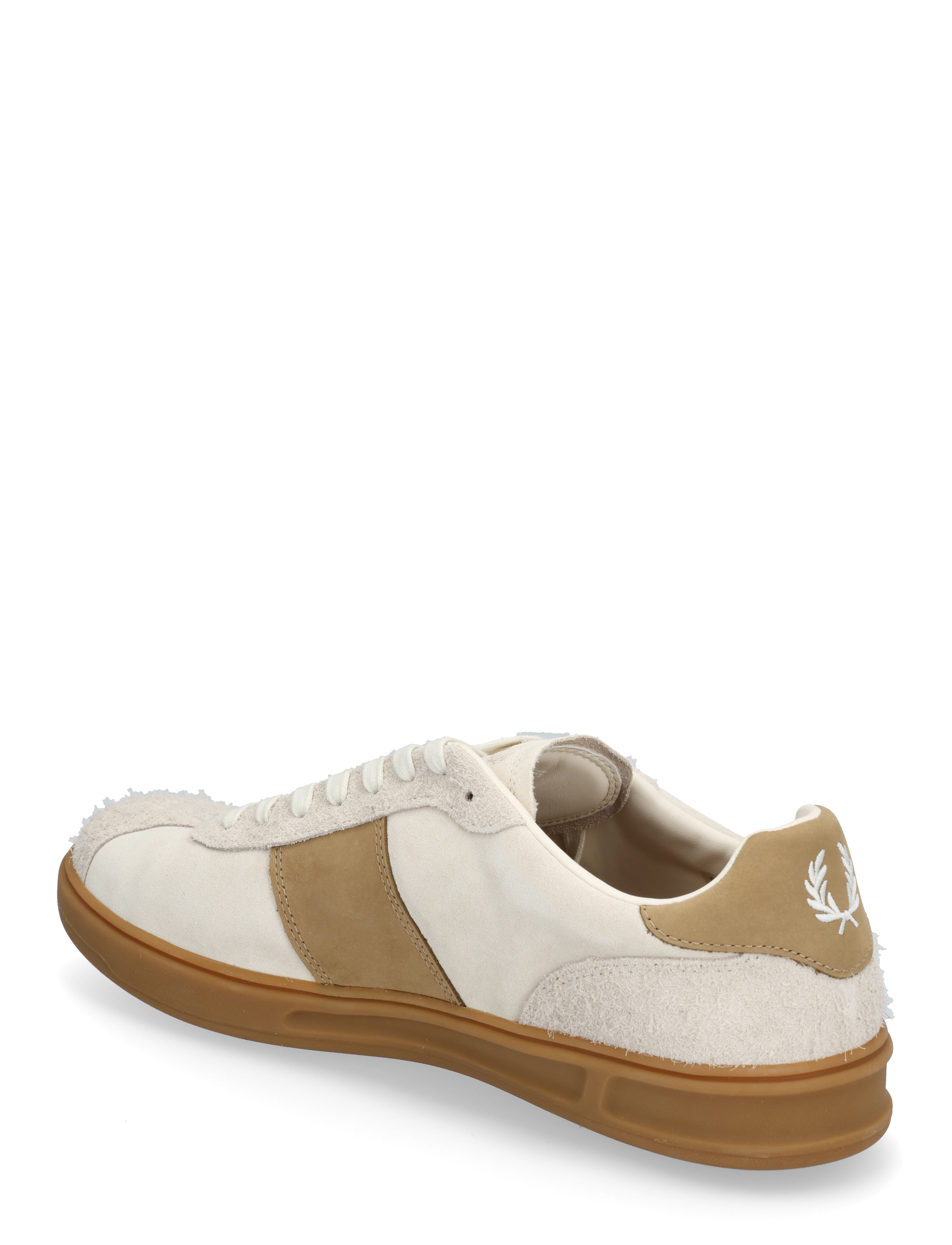 Fred Perry - B4 SUEDE - ecru / snow white - 2
