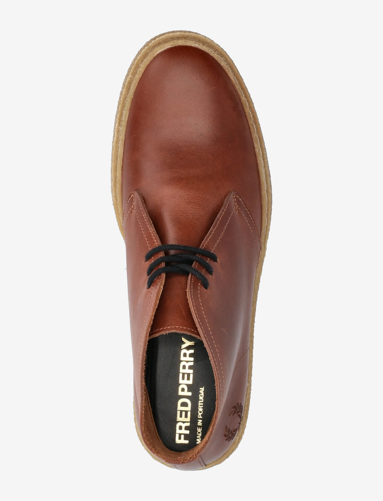 Fred Perry - HAWLEY LEATHER - chukka saapad - whisky brown - 3