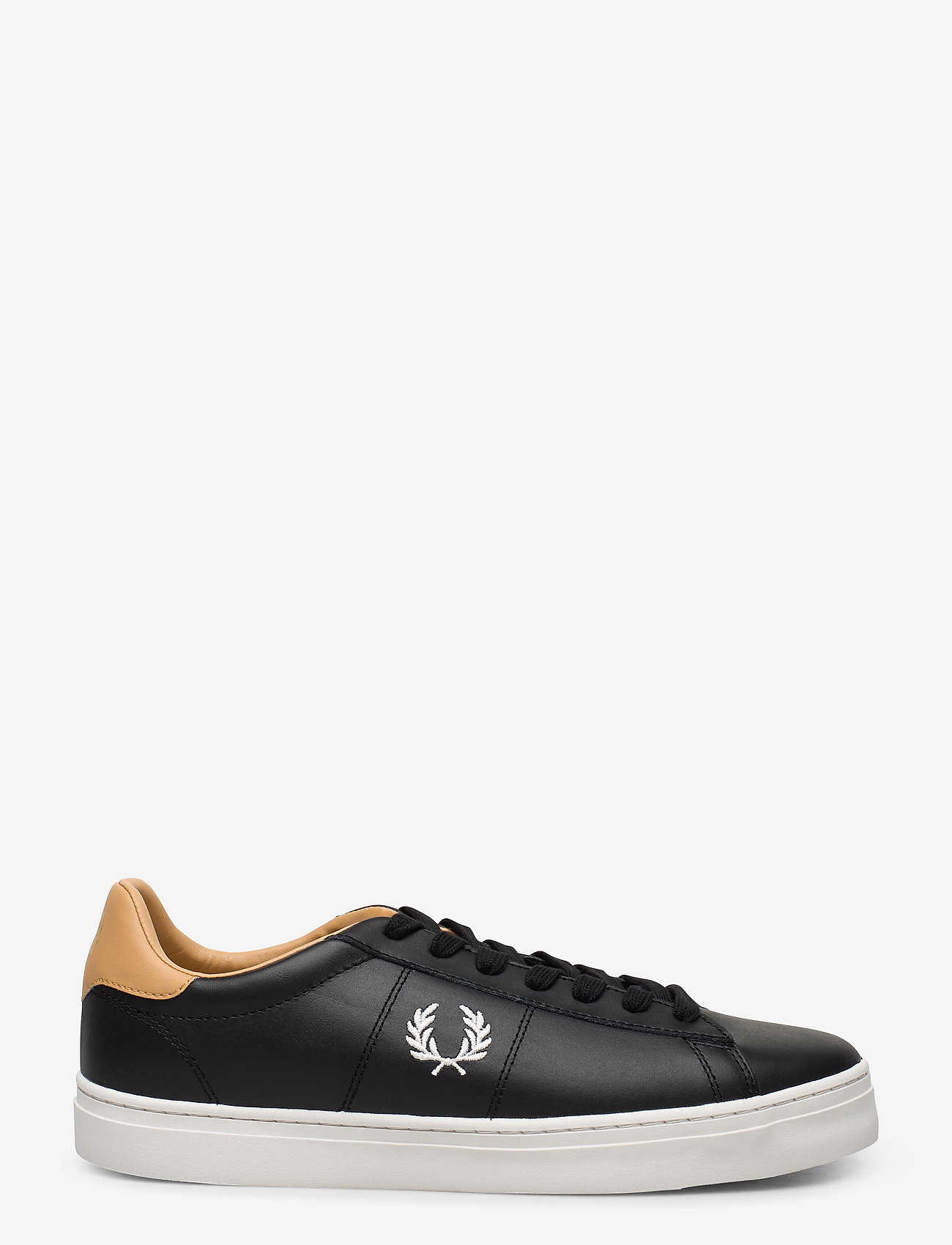 Fred Perry - SPENCER VULC LEATHER - black - 1