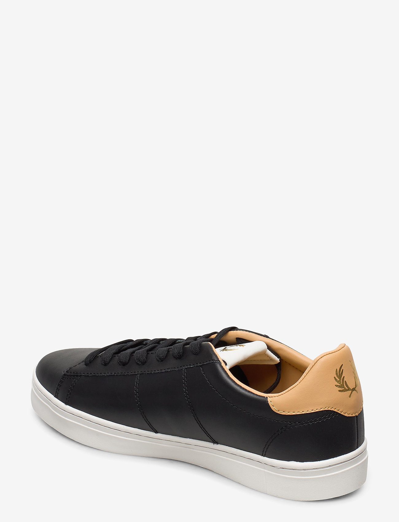 Fred Perry - SPENCER VULC LEATHER - black - 2
