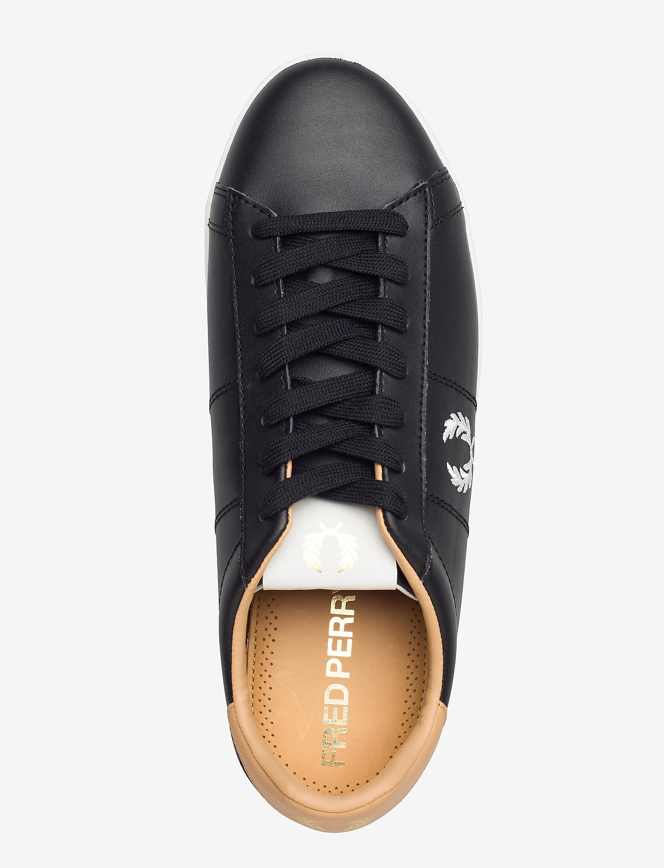 Fred Perry - SPENCER VULC LEATHER - black - 3