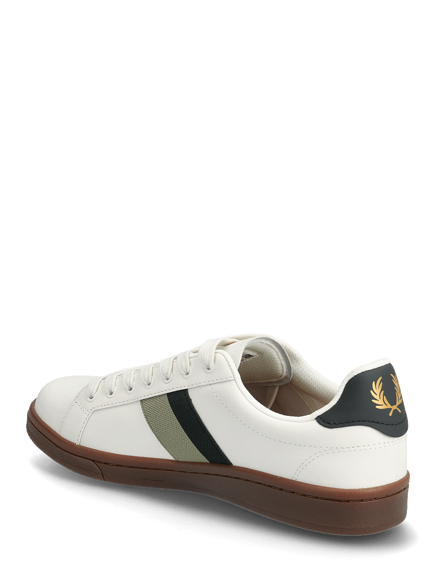 Fred Perry - B721 LTHR / TAPE DETAIL - light ecru - 2