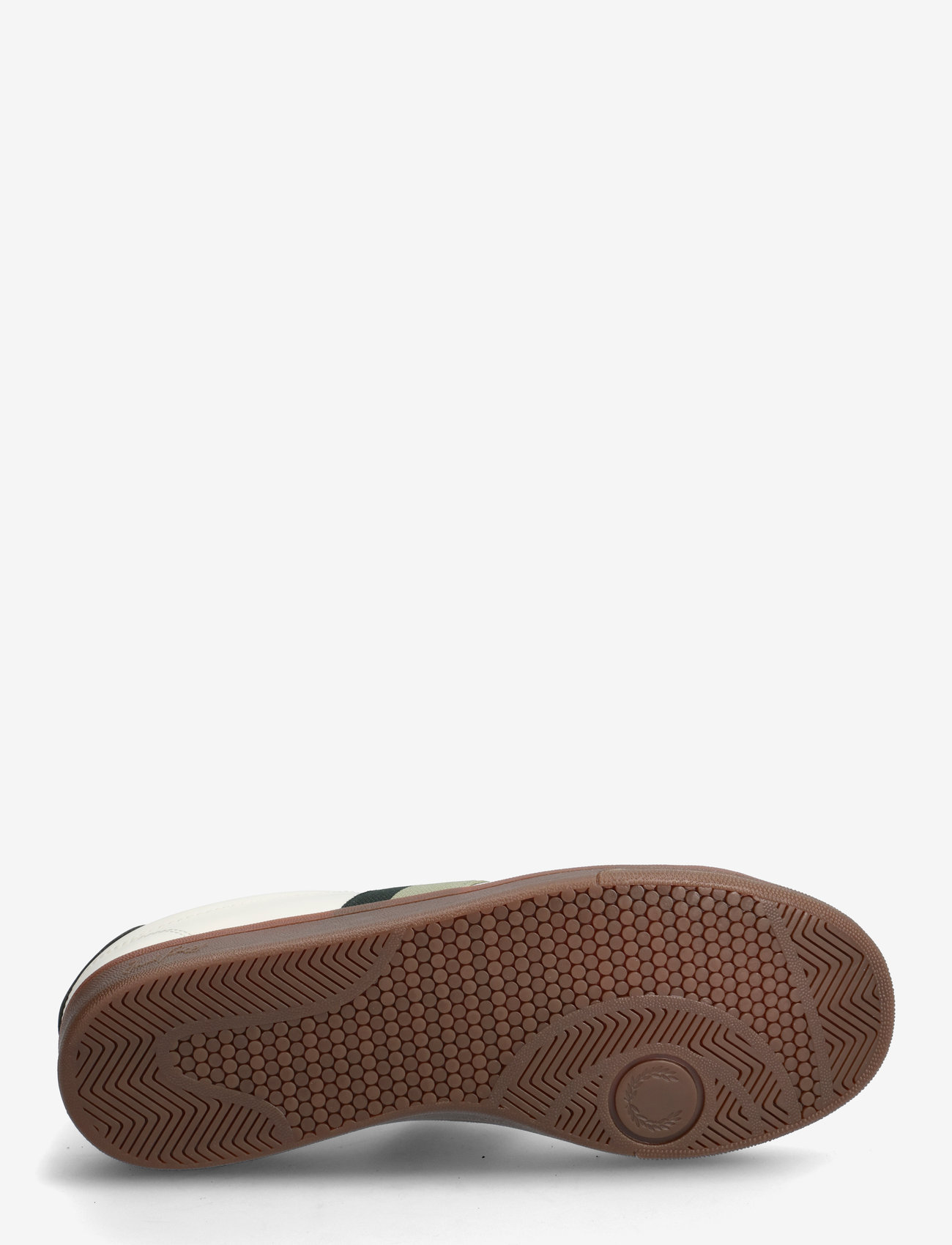 Fred Perry - B721 LTHR/TAPE DETAIL - low tops - light ecru - 4