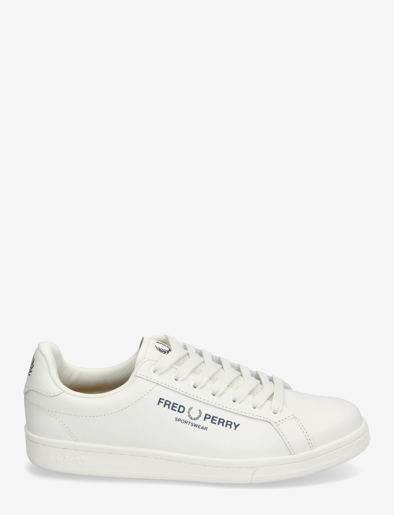 Fred Perry - B721 LTHR / BRANDED - niedriger schnitt - snow white - 1