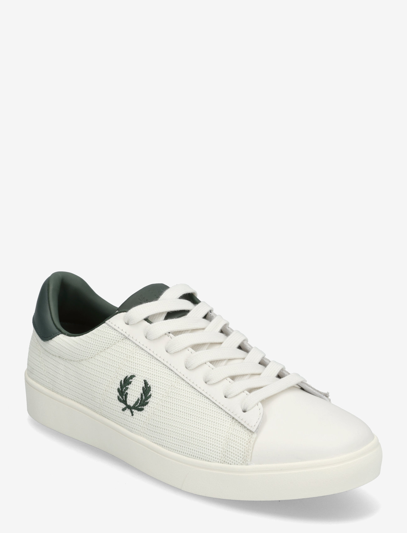 Fred Perry - SPENCER MESH / LTHR - light ecru - 0