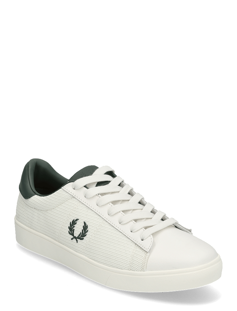 Fred Perry - SPENCER MESH / LTHR - madala säärega tossud - light ecru - 0