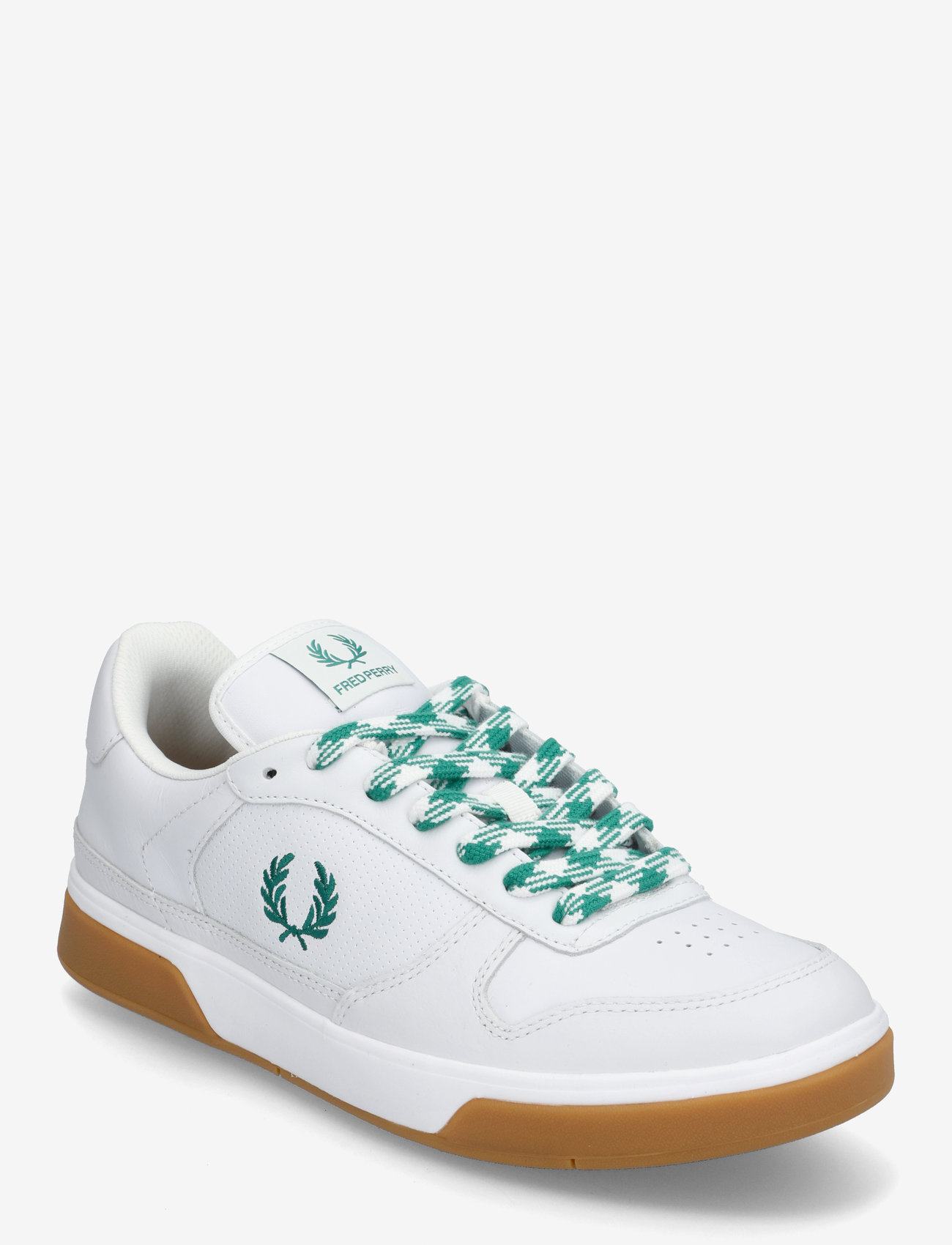 Fred Perry - B300 PERF LEATHER - white - 0
