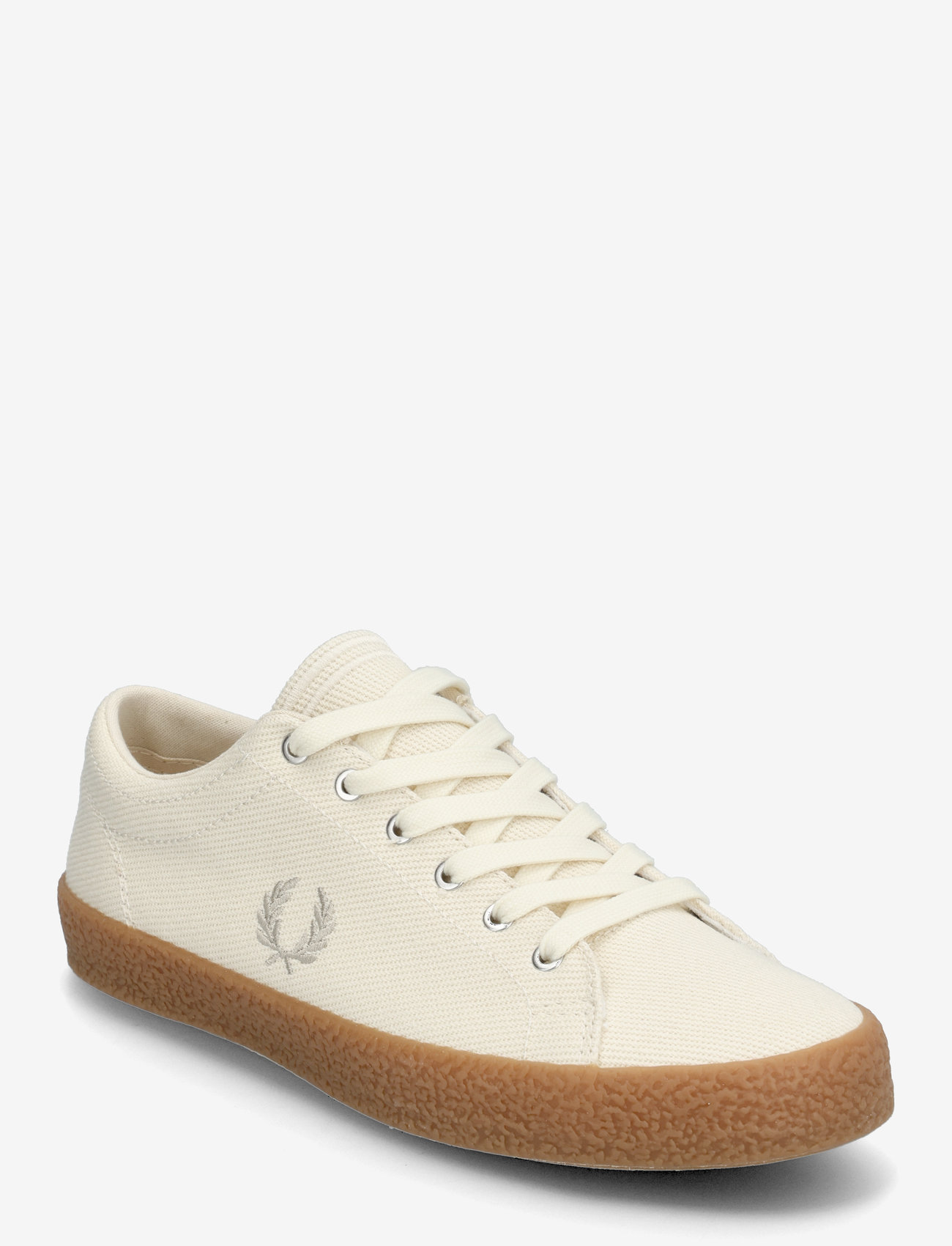 Fred Perry - BASELINE HEAVY TWILL - låga sneakers - ecru - 0