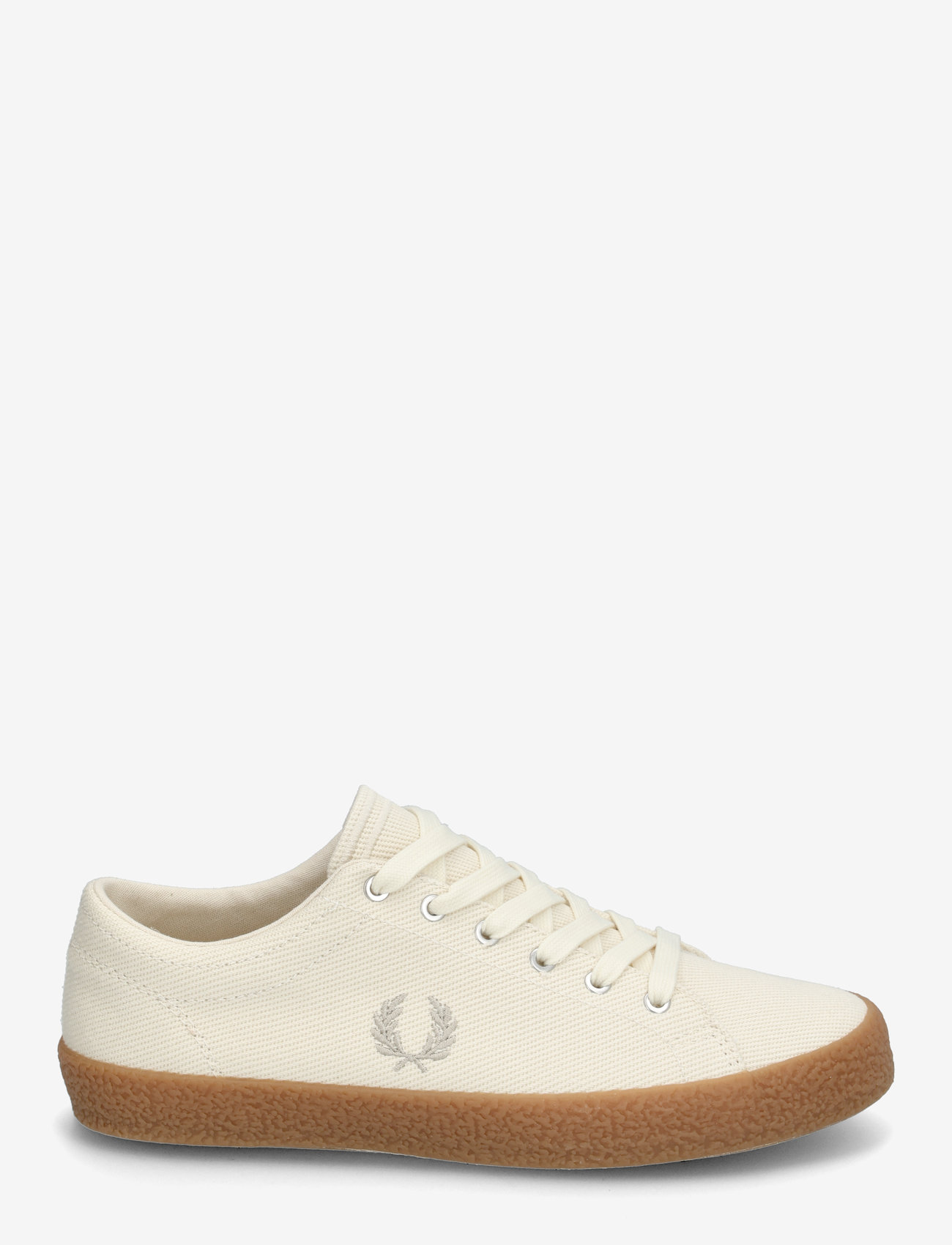 Fred Perry - BASELINE HEAVY TWILL - låga sneakers - ecru - 1