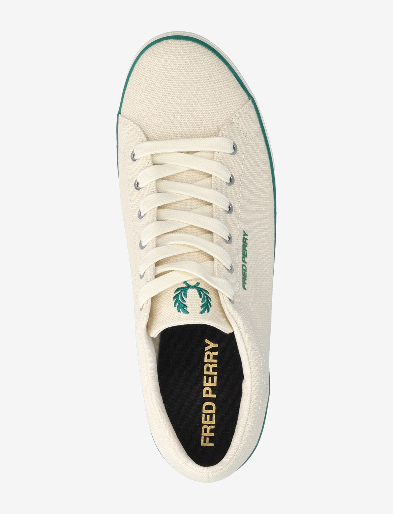 Fred Perry - BASELINE CANVAS - low tops - ecru - 3