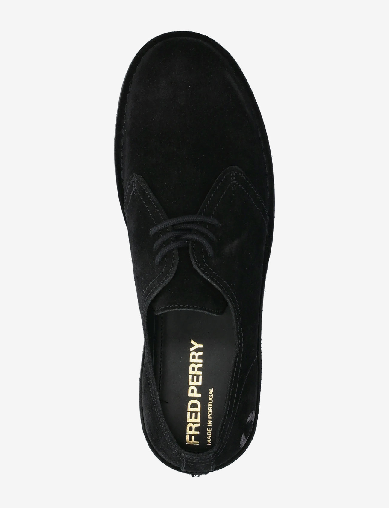 Fred Perry - LINDEN SUEDE - mænd - black - 3