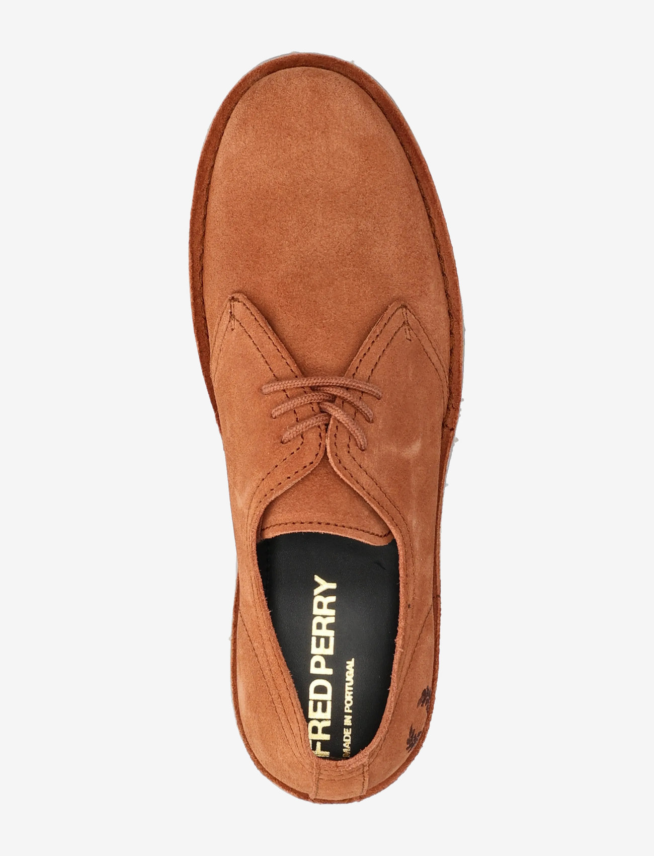 Fred Perry - LINDEN SUEDE - mænd - cinnamon - 3