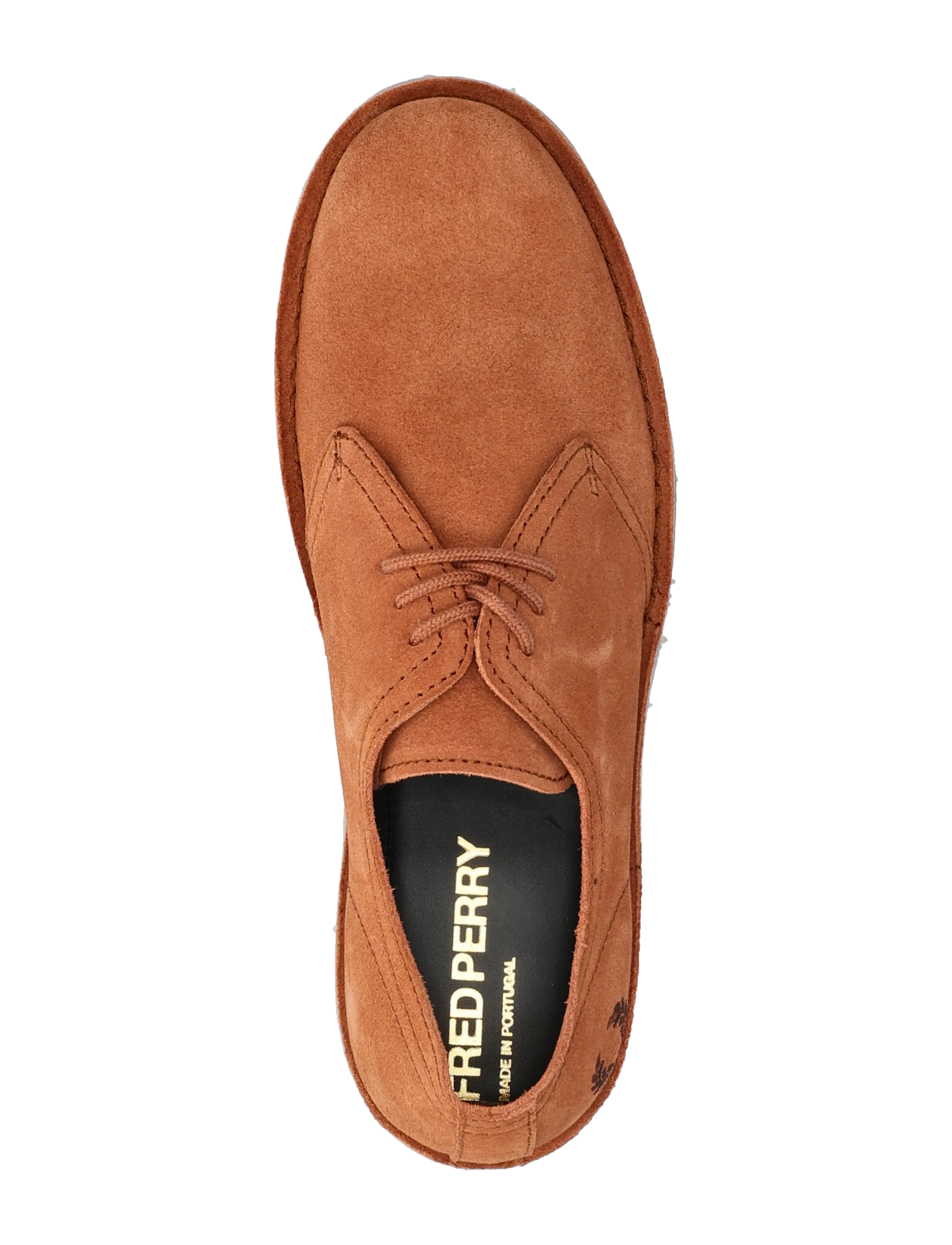 Fred Perry - LINDEN SUEDE - herren - cinnamon - 3