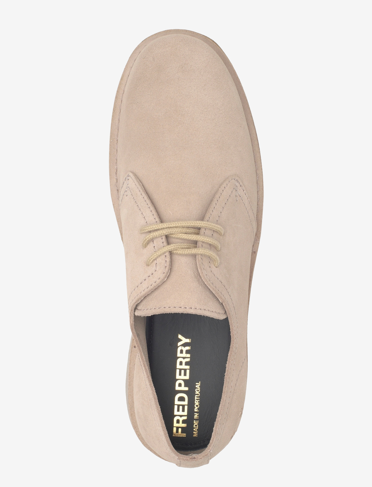 Fred Perry - LINDEN SUEDE - derby sko - driftwood - 3