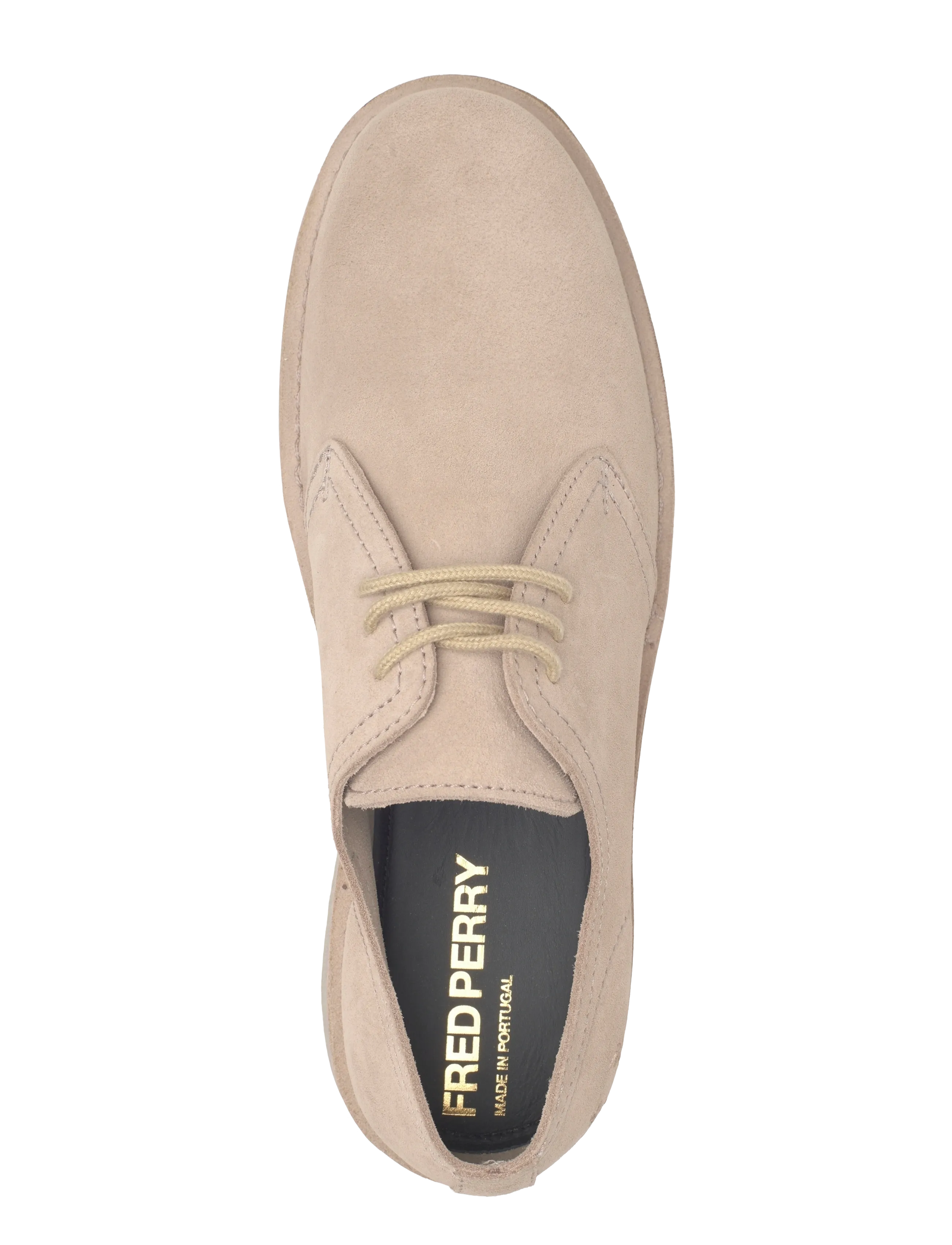 Fred Perry - LINDEN SUEDE - derby-sko - driftwood - 3