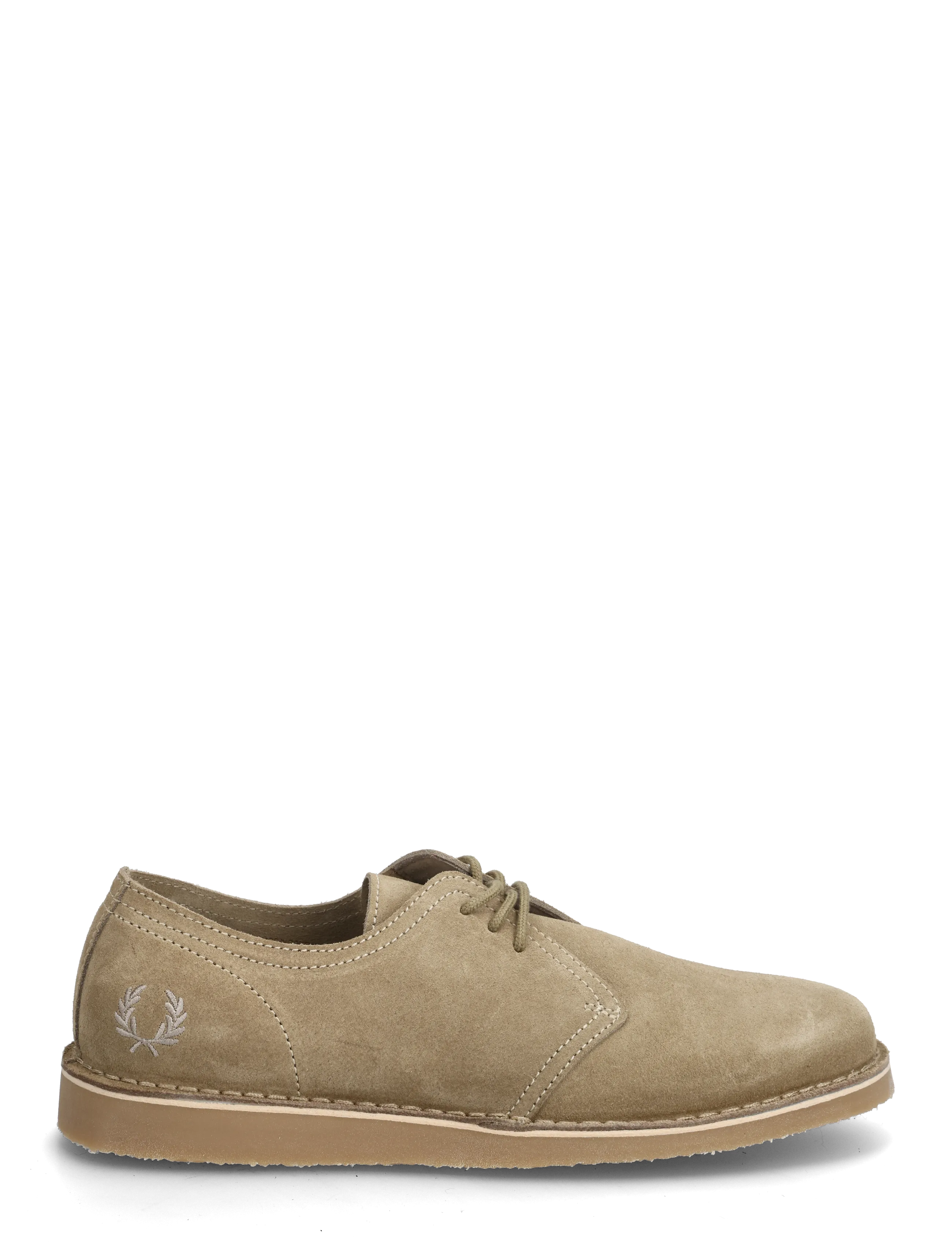 Fred Perry - LINDEN SUEDE - mænd - olive mint - 1
