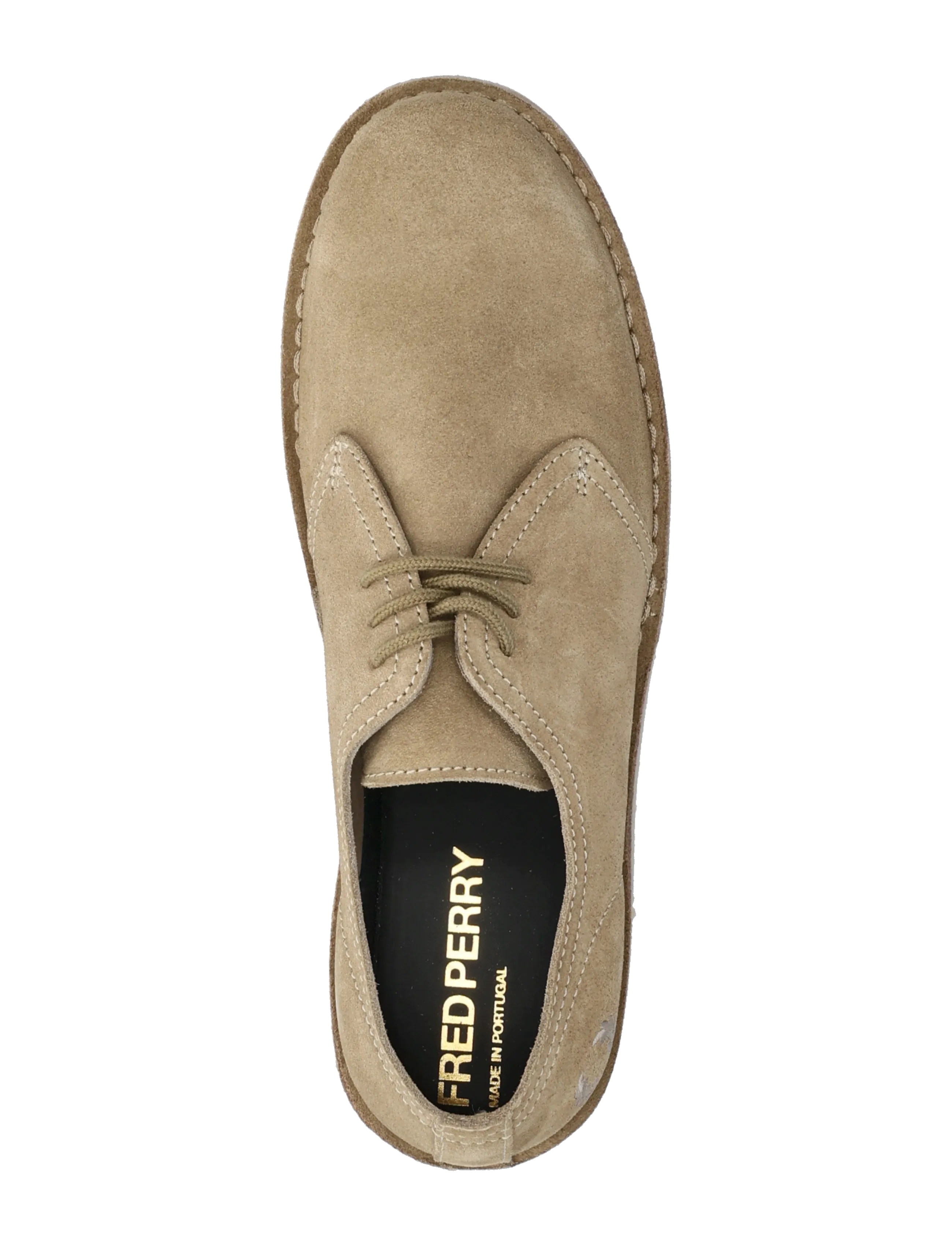 Fred Perry - LINDEN SUEDE - mænd - olive mint - 3