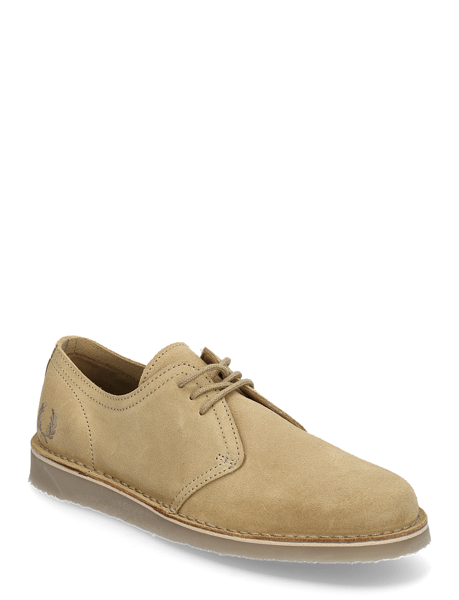 Fred Perry - LINDEN SUEDE - derby-schuhe - warm stone - 0