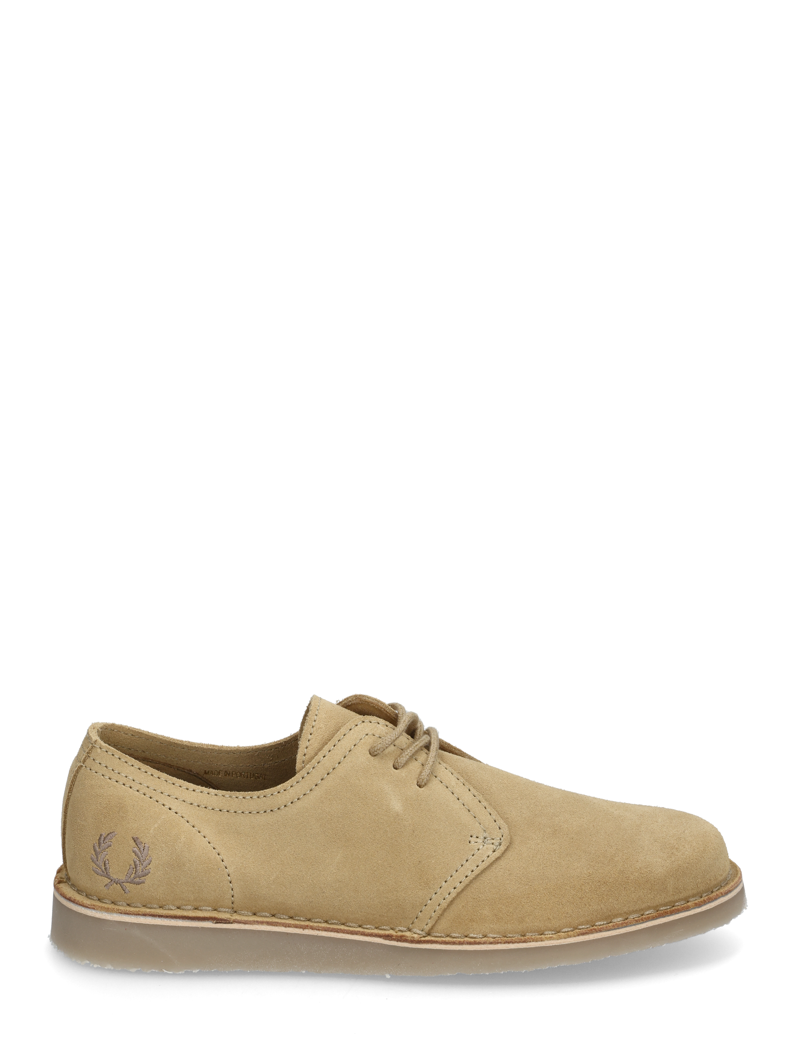 Fred Perry - LINDEN SUEDE - derby sko - warm stone - 1