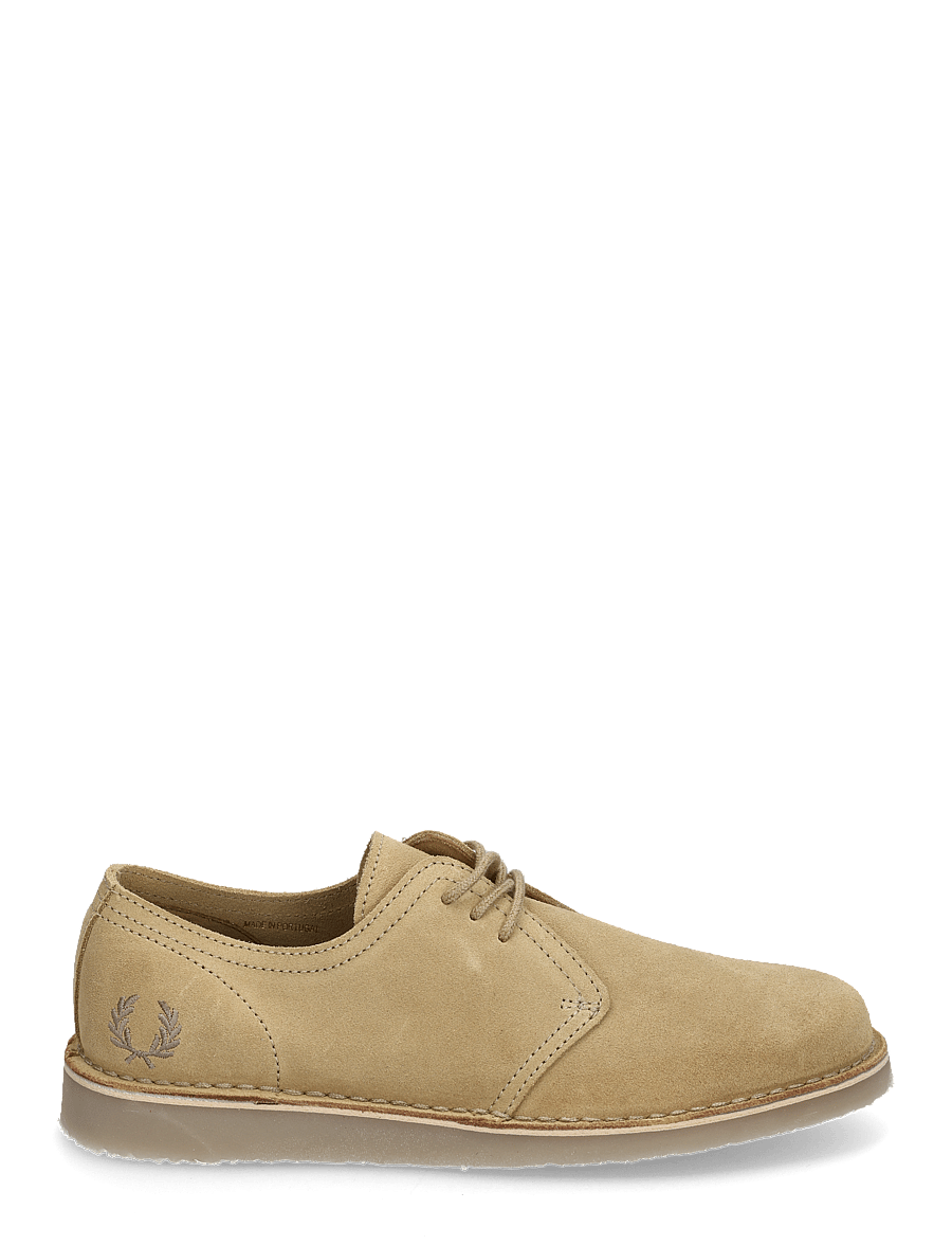 Fred Perry - LINDEN SUEDE - derby-schuhe - warm stone - 1