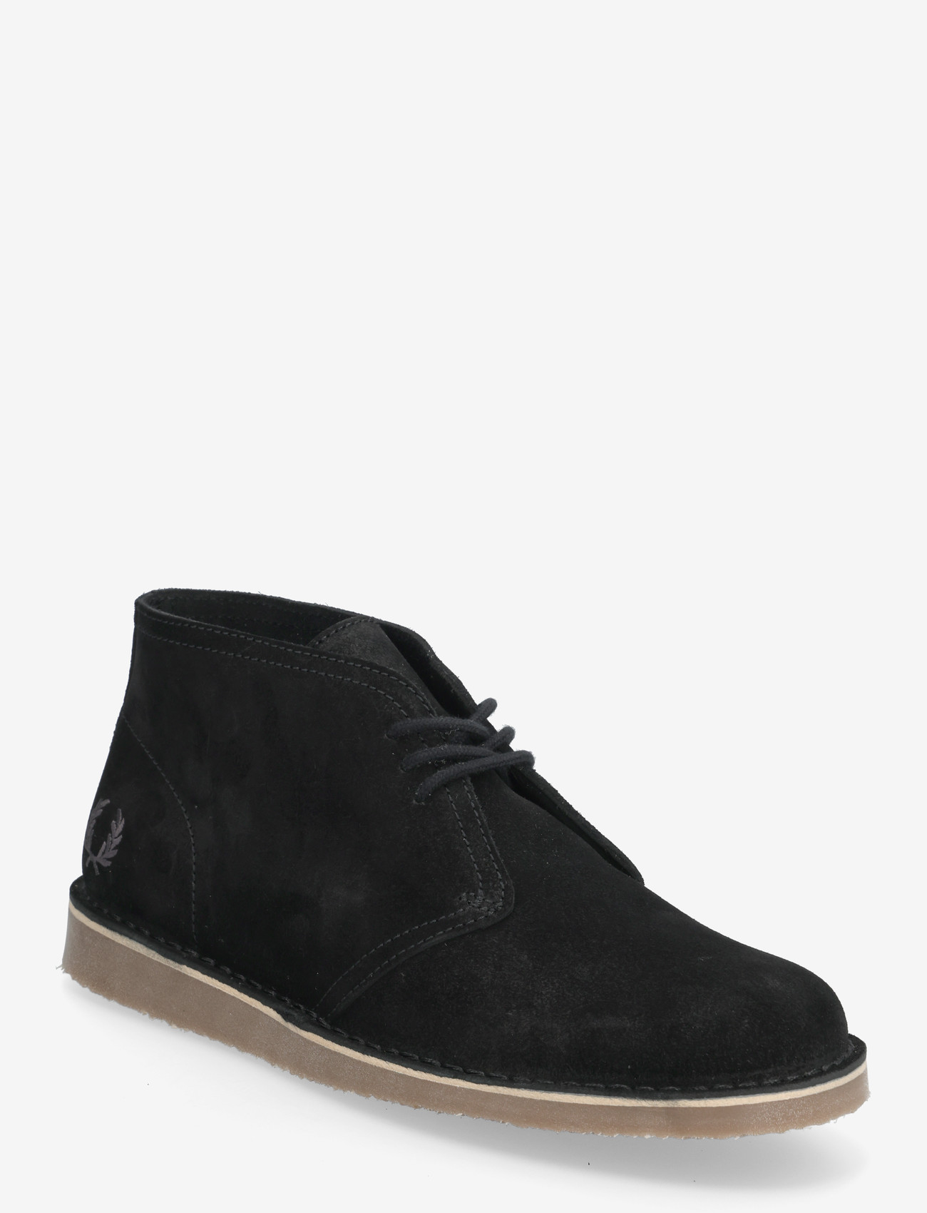 Fred Perry - HAWLEY SUEDE - Ørkenstøvler - black - 0
