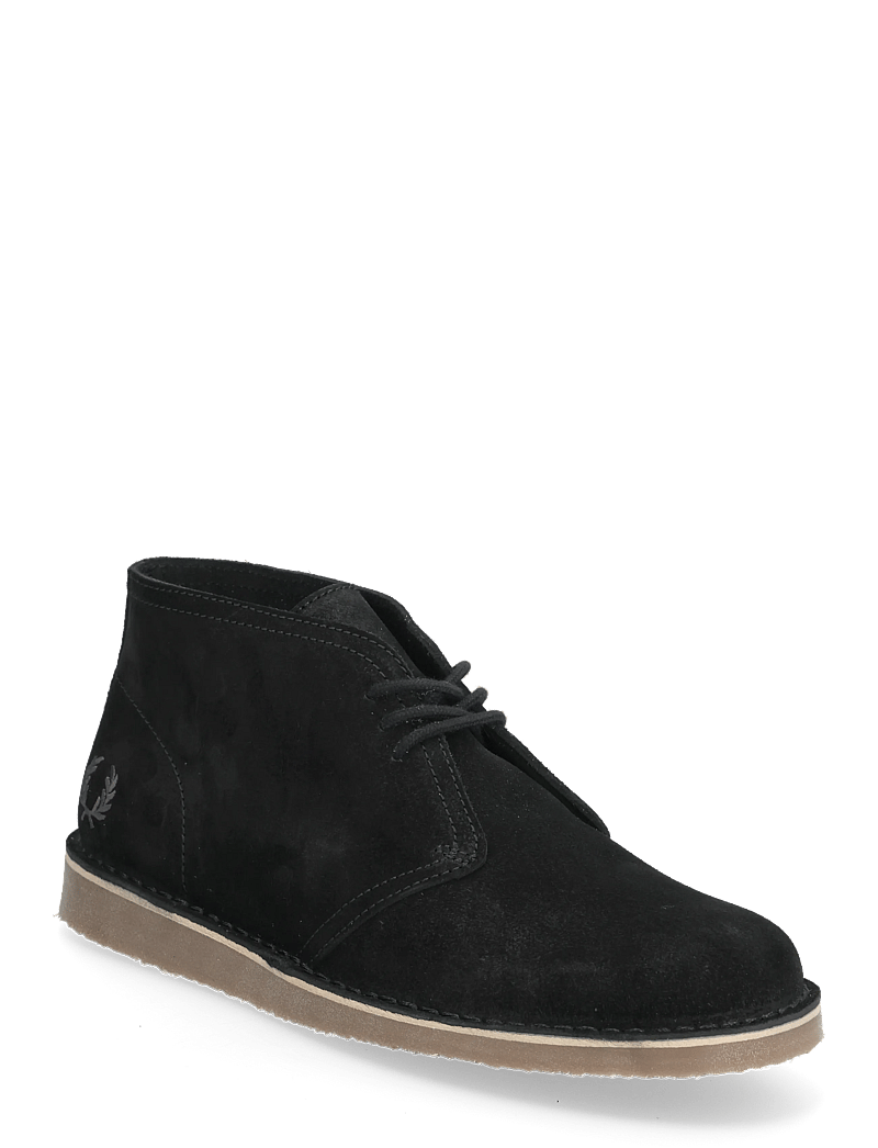 Fred Perry - HAWLEY SUEDE - desert boots - black - 0